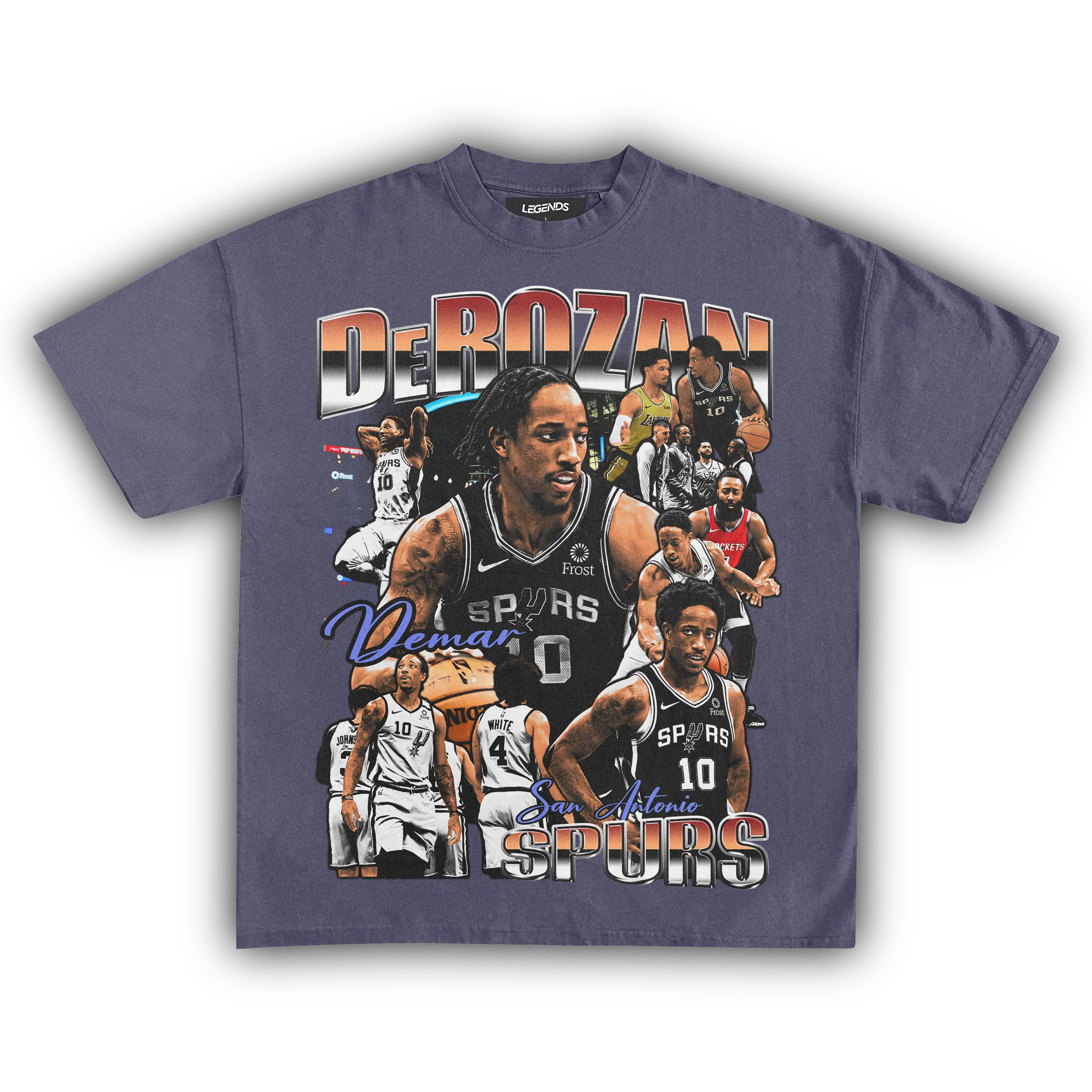 DEMAR DEROZAN SPURS TEE - Image 8