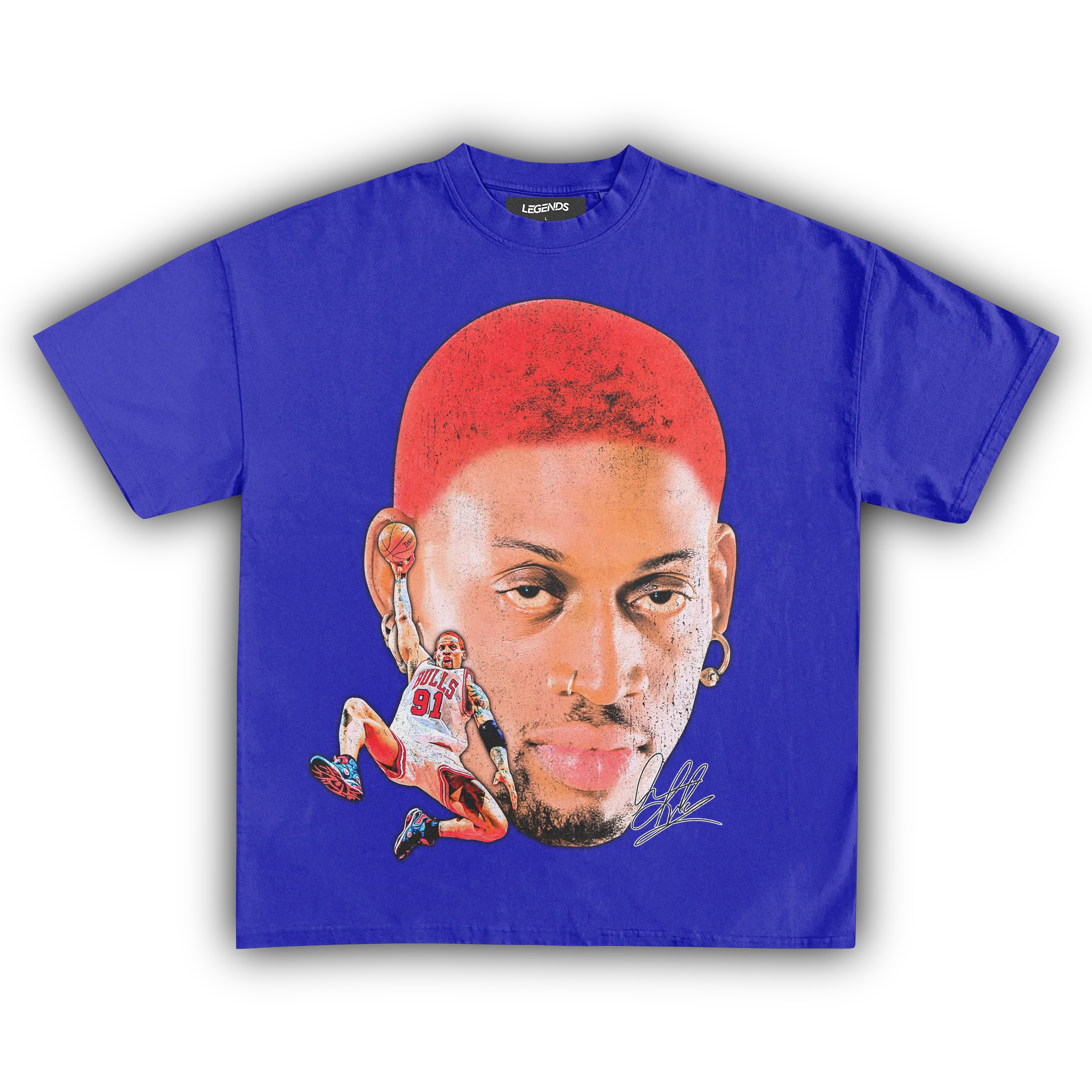 DENNIS RODMAN BIG FACE SLAM DUNK TEE - Image 10