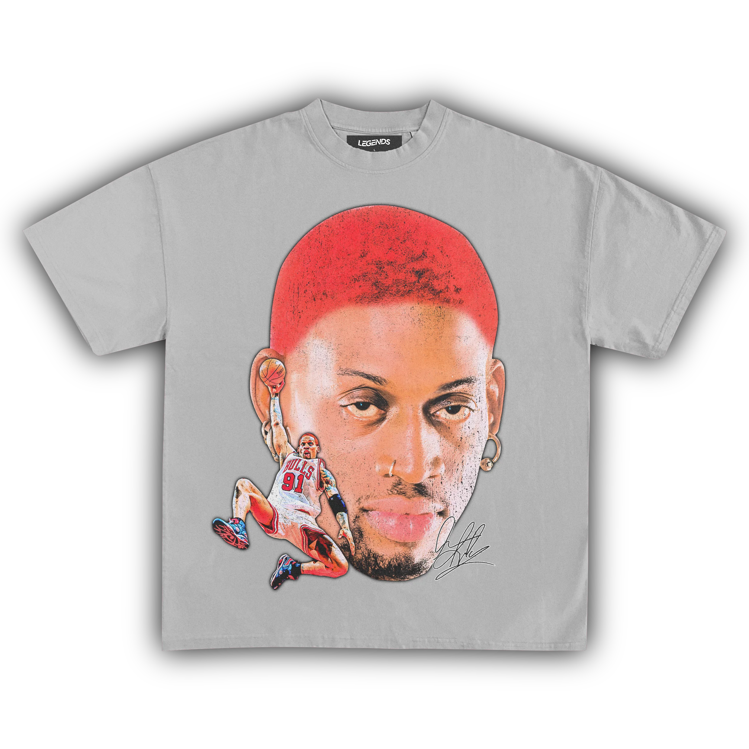 DENNIS RODMAN BIG FACE SLAM DUNK TEE - Image 6