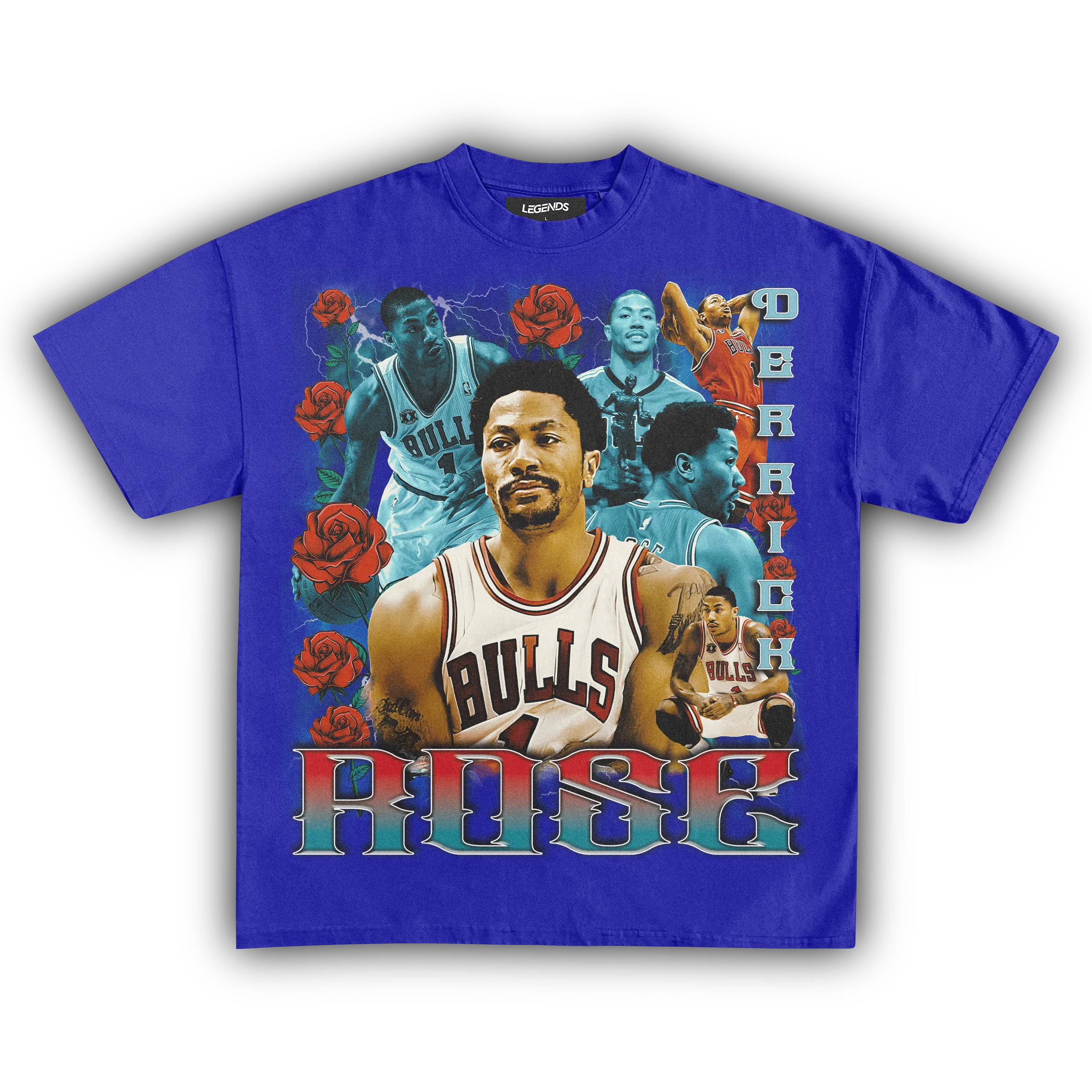 DERRICK ROSE BULLS TEE - Image 11