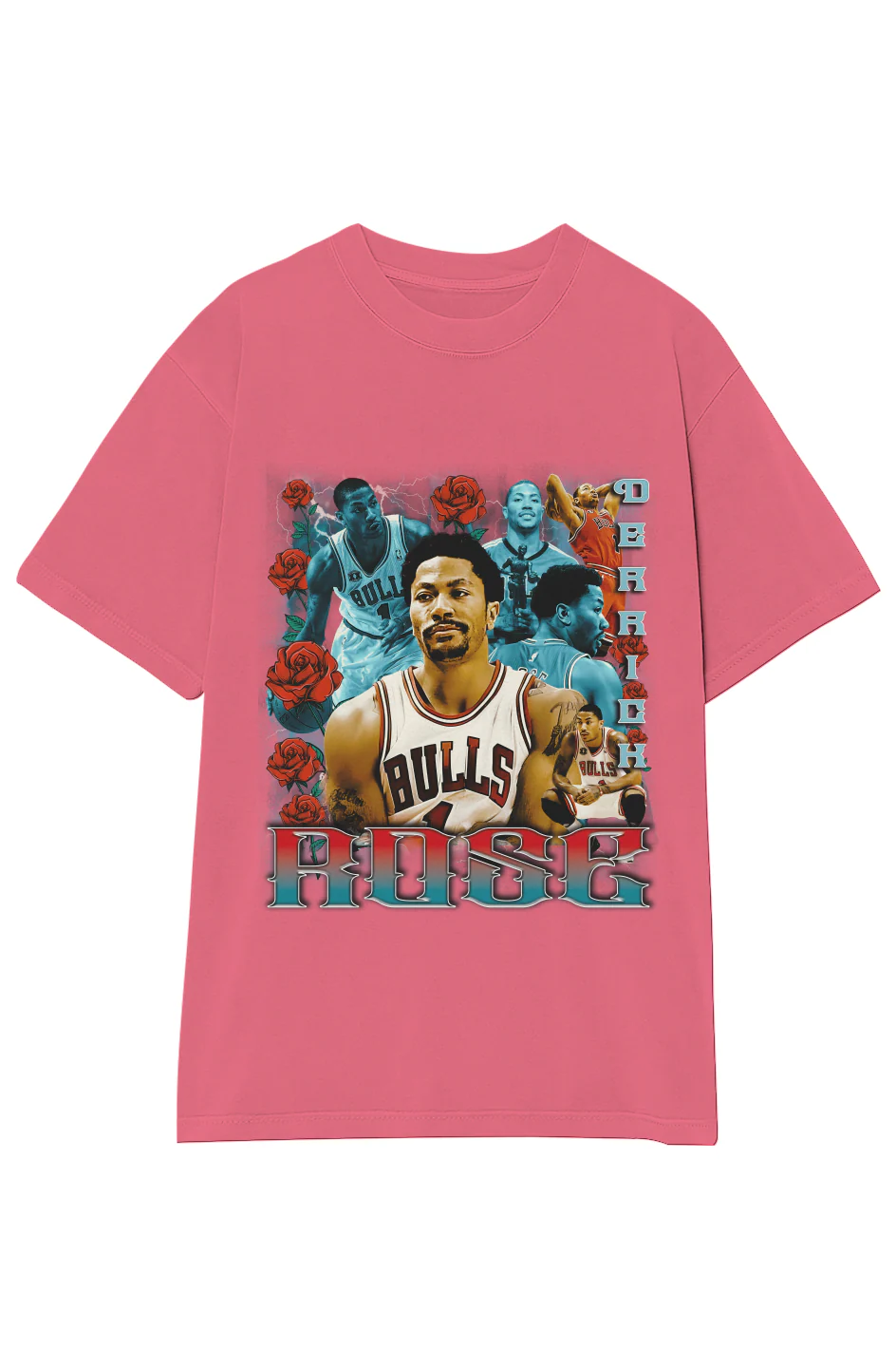 DERRICK ROSE BULLS TEE - Image 20