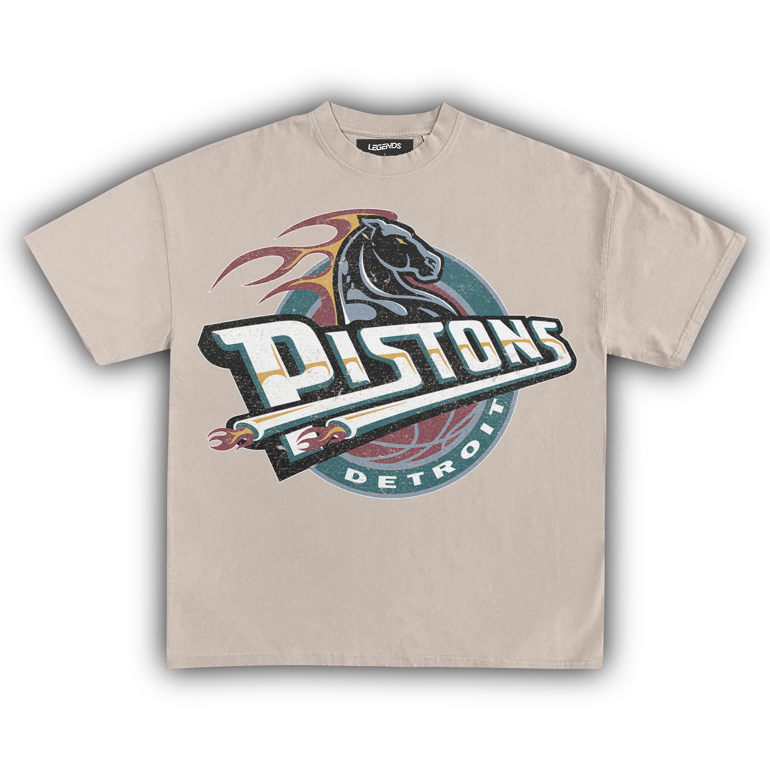 DETROIT PISTONS VINTAGE TEE - Image 11