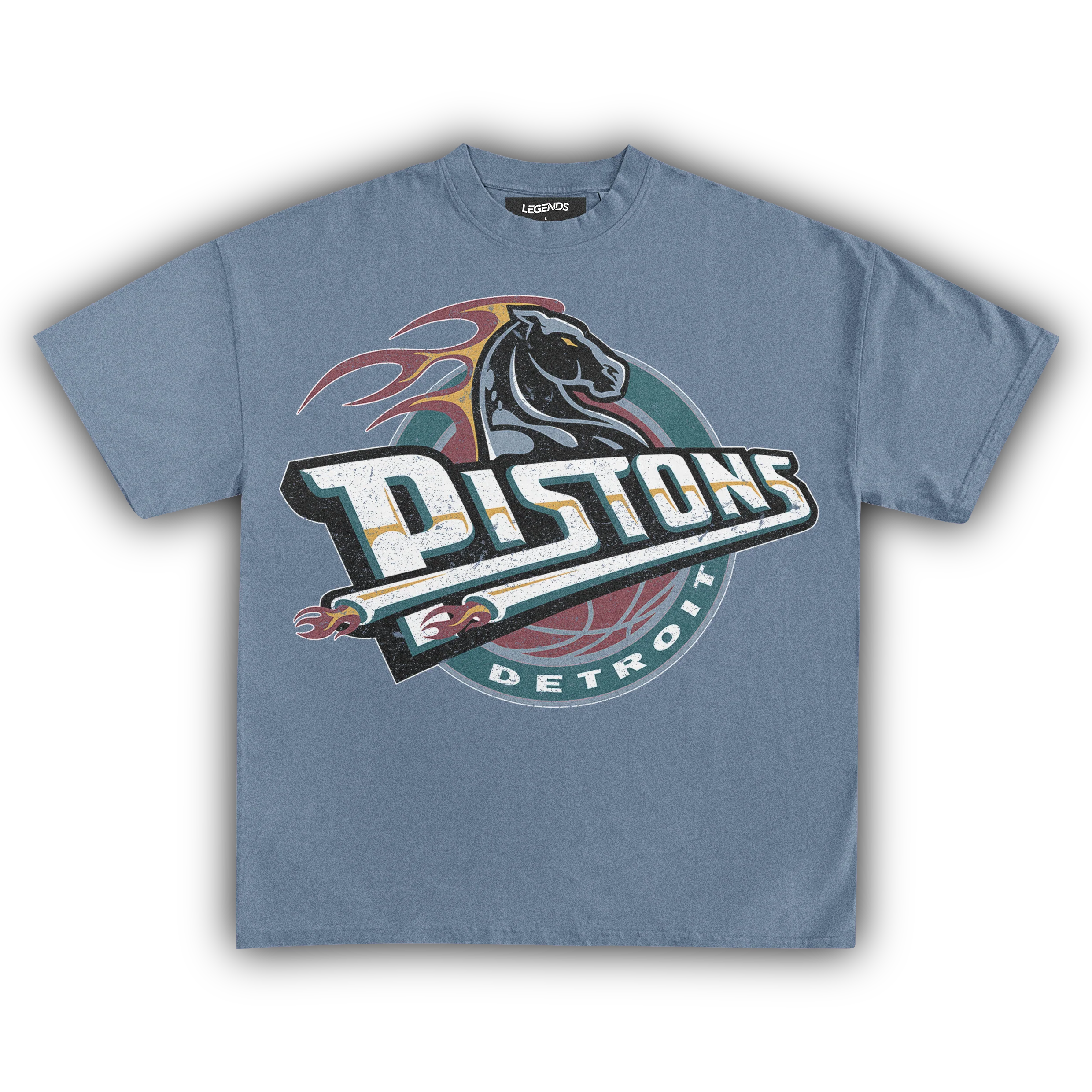 DETROIT PISTONS VINTAGE TEE - Image 4