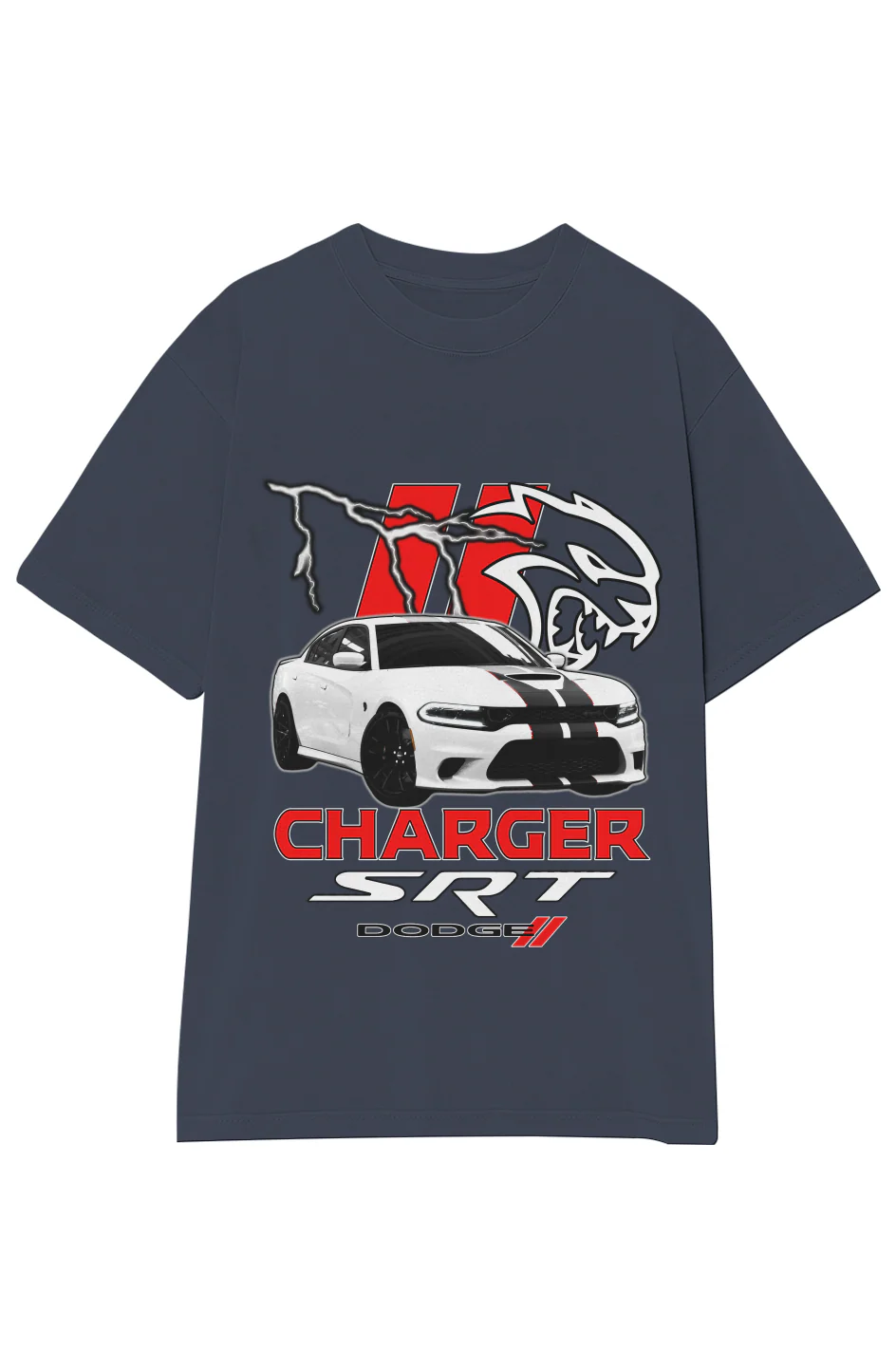 DODGE CHARGER SRT HELLCAT VINTAGE TEE - Image 12