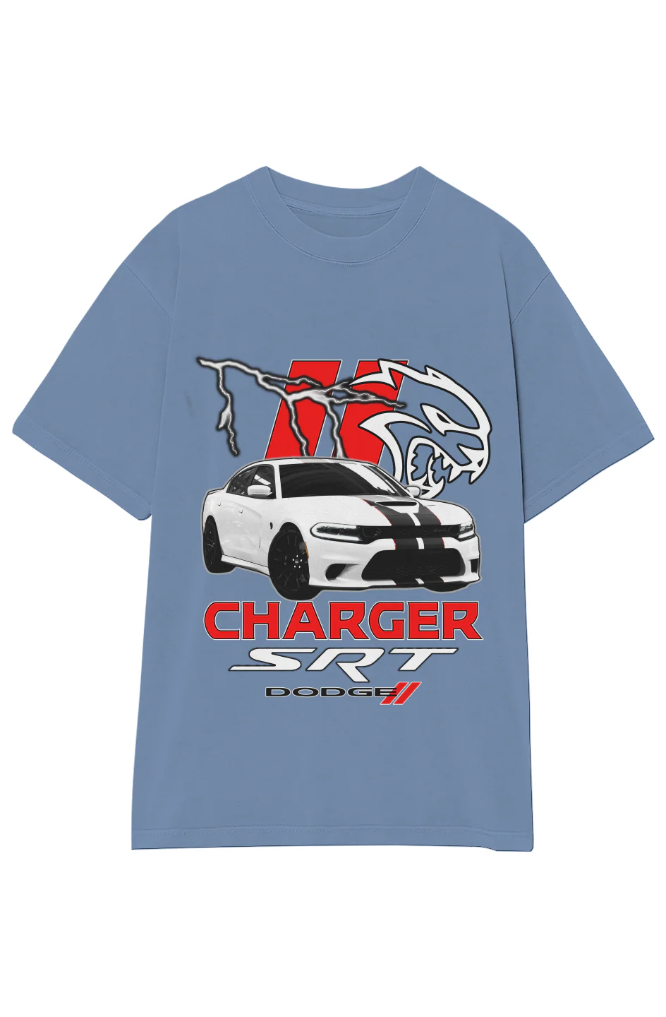 DODGE CHARGER SRT HELLCAT VINTAGE TEE - Image 19