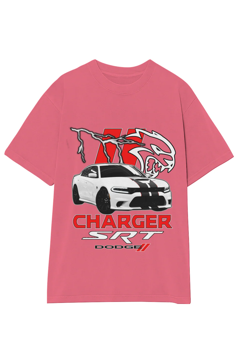 DODGE CHARGER SRT HELLCAT VINTAGE TEE - Image 20