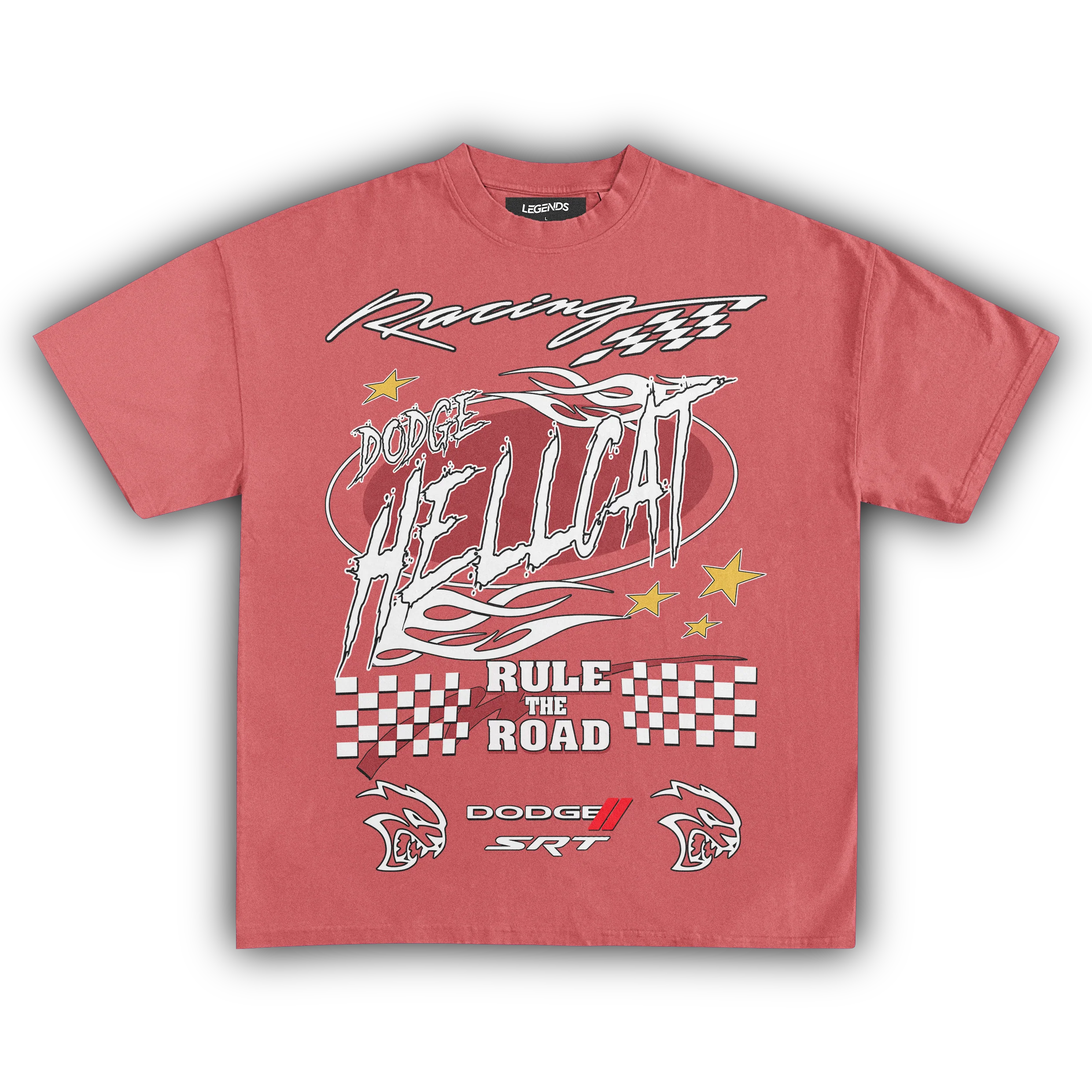 DODGE HELLCAT RULE THE ROAD TEE - Image 10