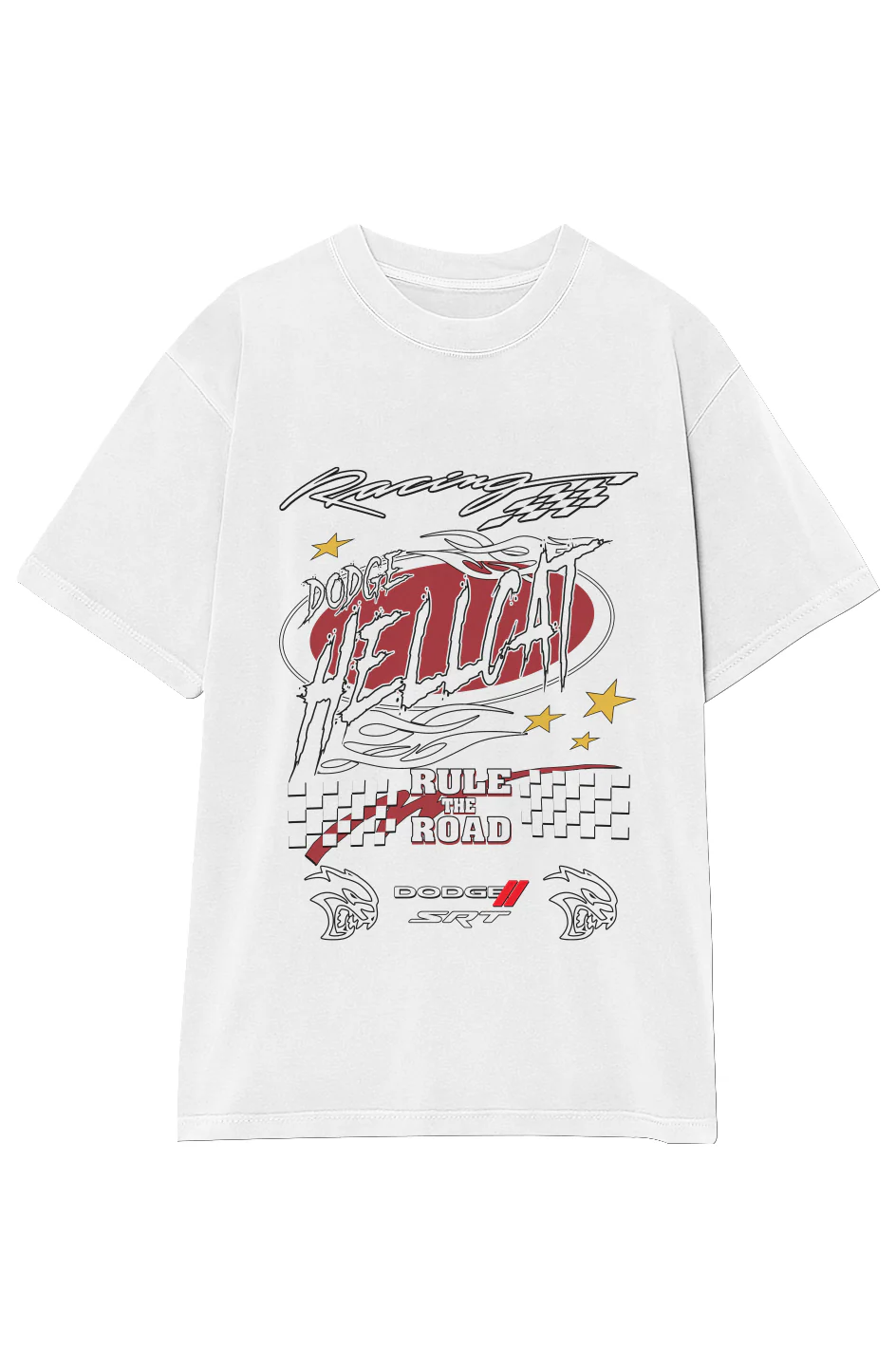 DODGE HELLCAT RULE THE ROAD TEE - Image 12
