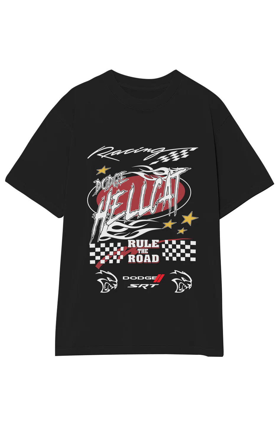DODGE HELLCAT RULE THE ROAD TEE - Image 14