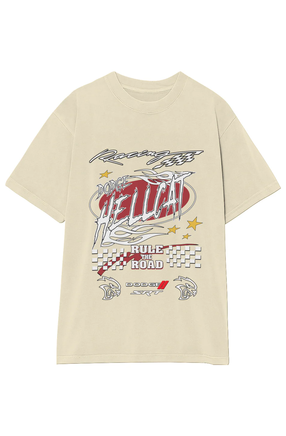 DODGE HELLCAT RULE THE ROAD TEE - Image 18