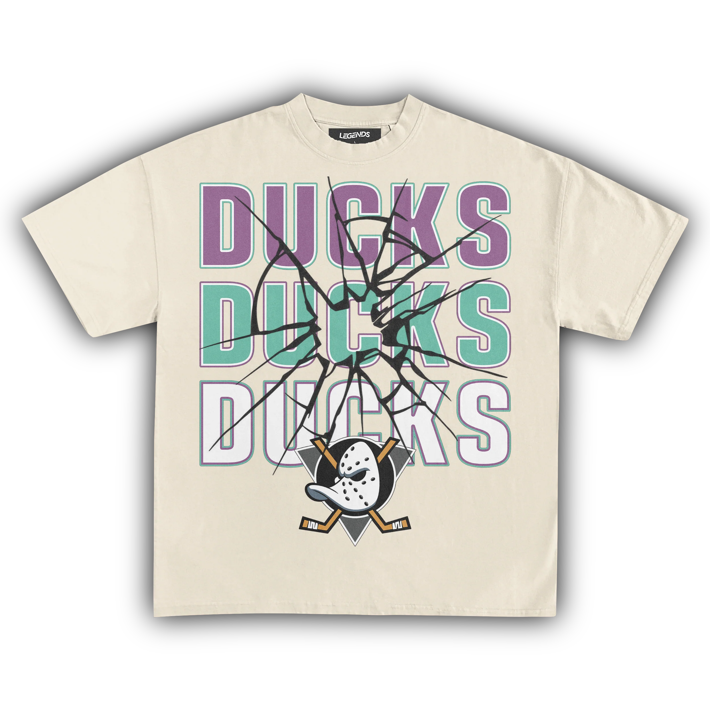DUCKS DUCKS DUCKS HOCKEY TEE - Image 3