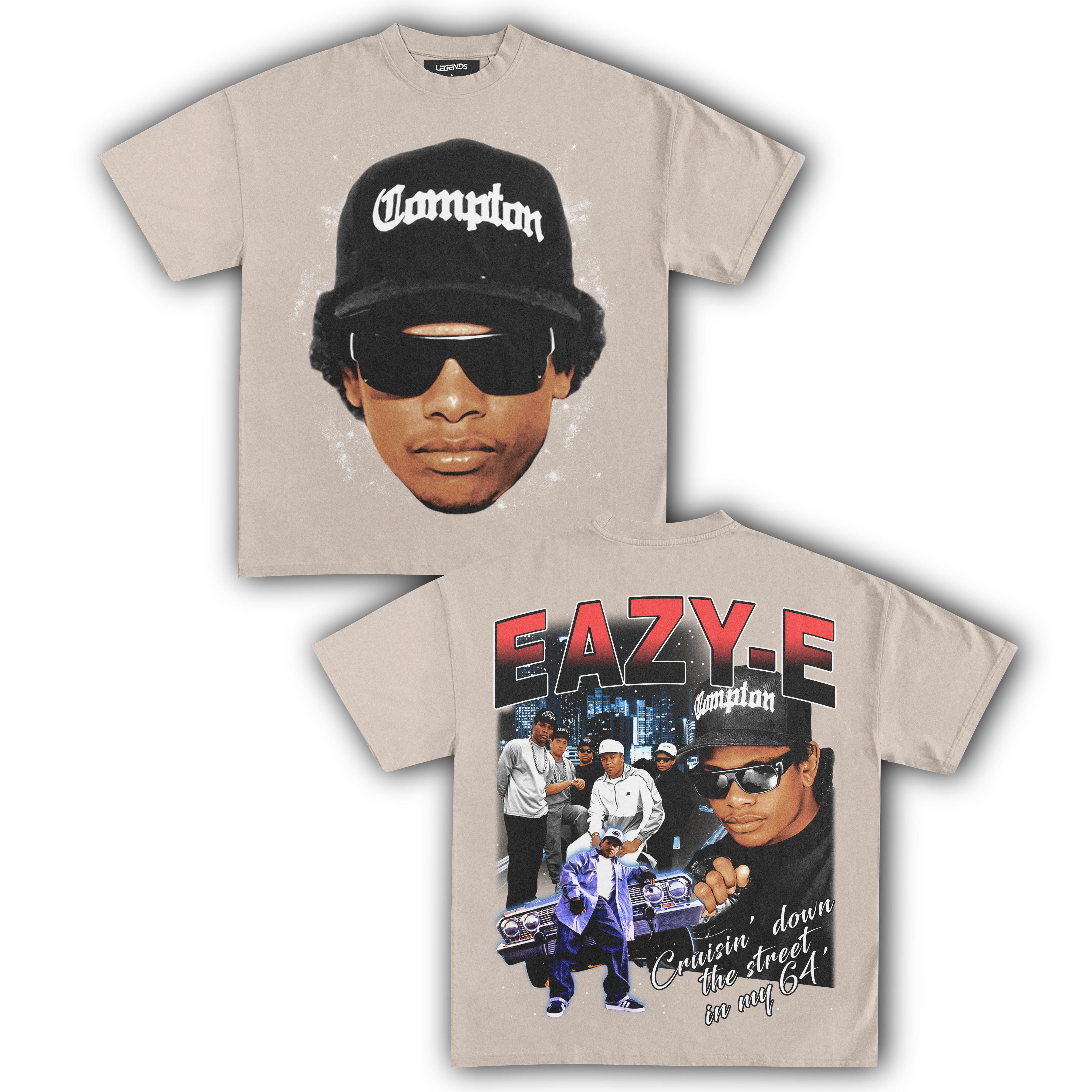 EAZY-E COMPTON TEE (Double Sided) - Image 3