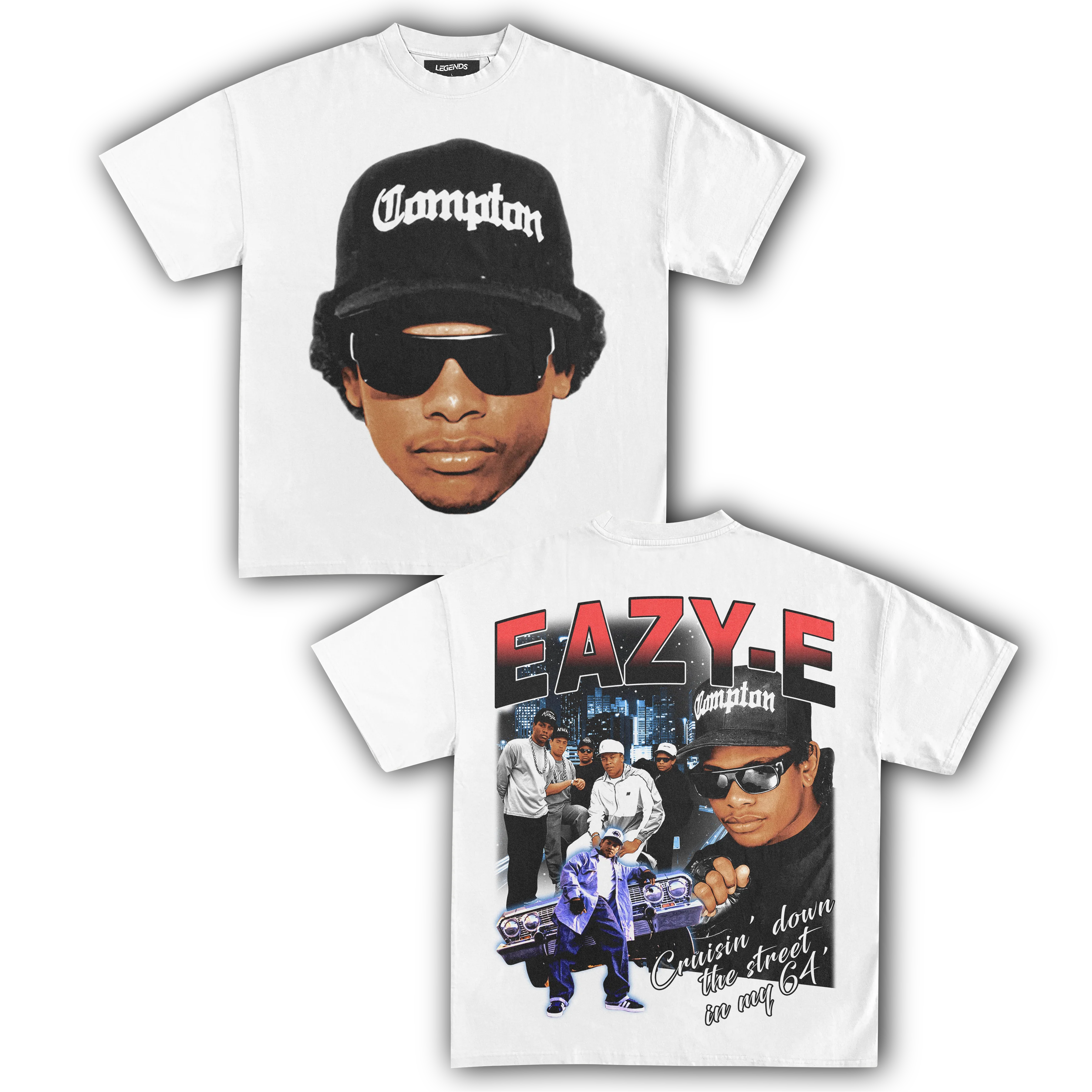 EAZY-E COMPTON TEE (Double Sided) - Image 4