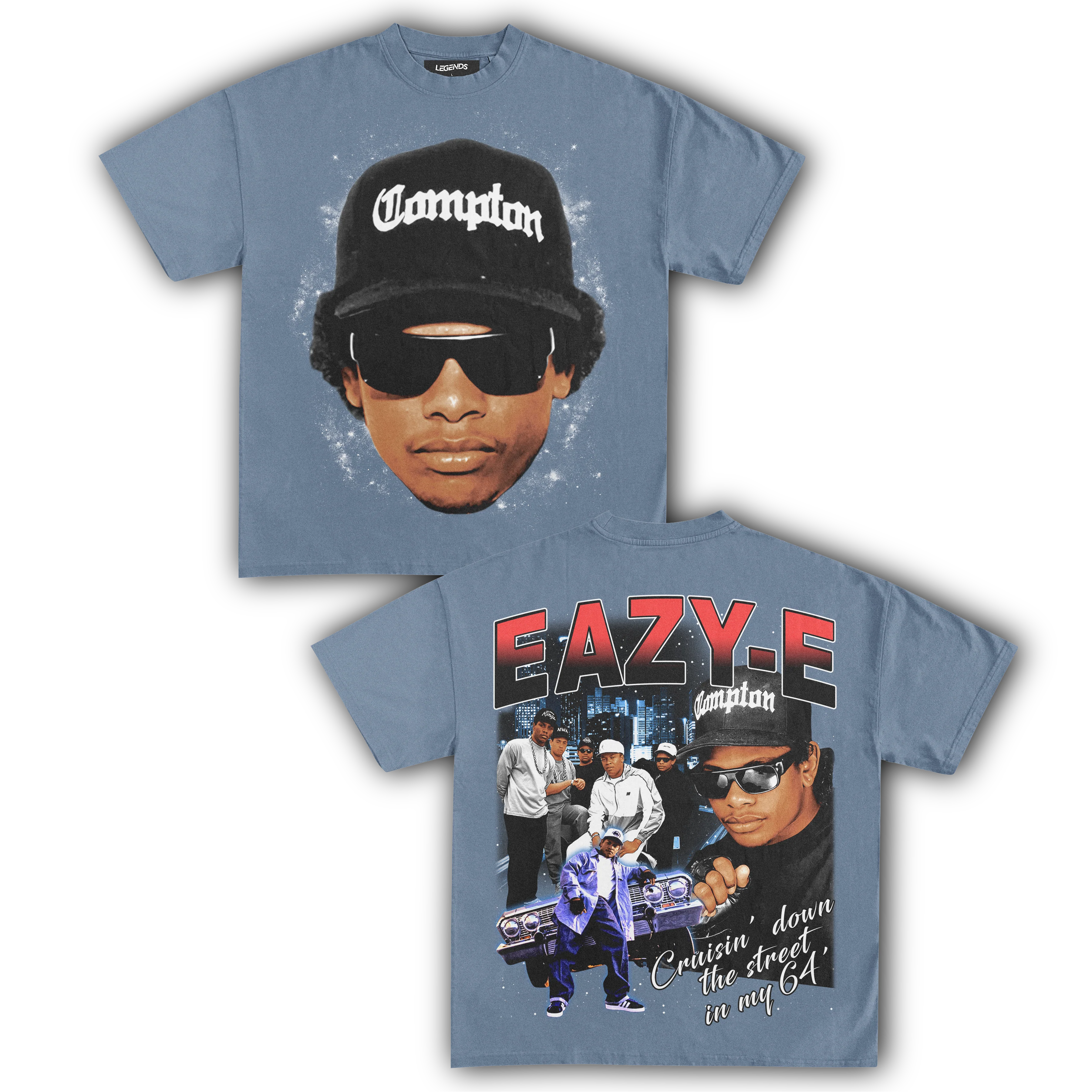 EAZY-E COMPTON TEE (Double Sided) - Image 6