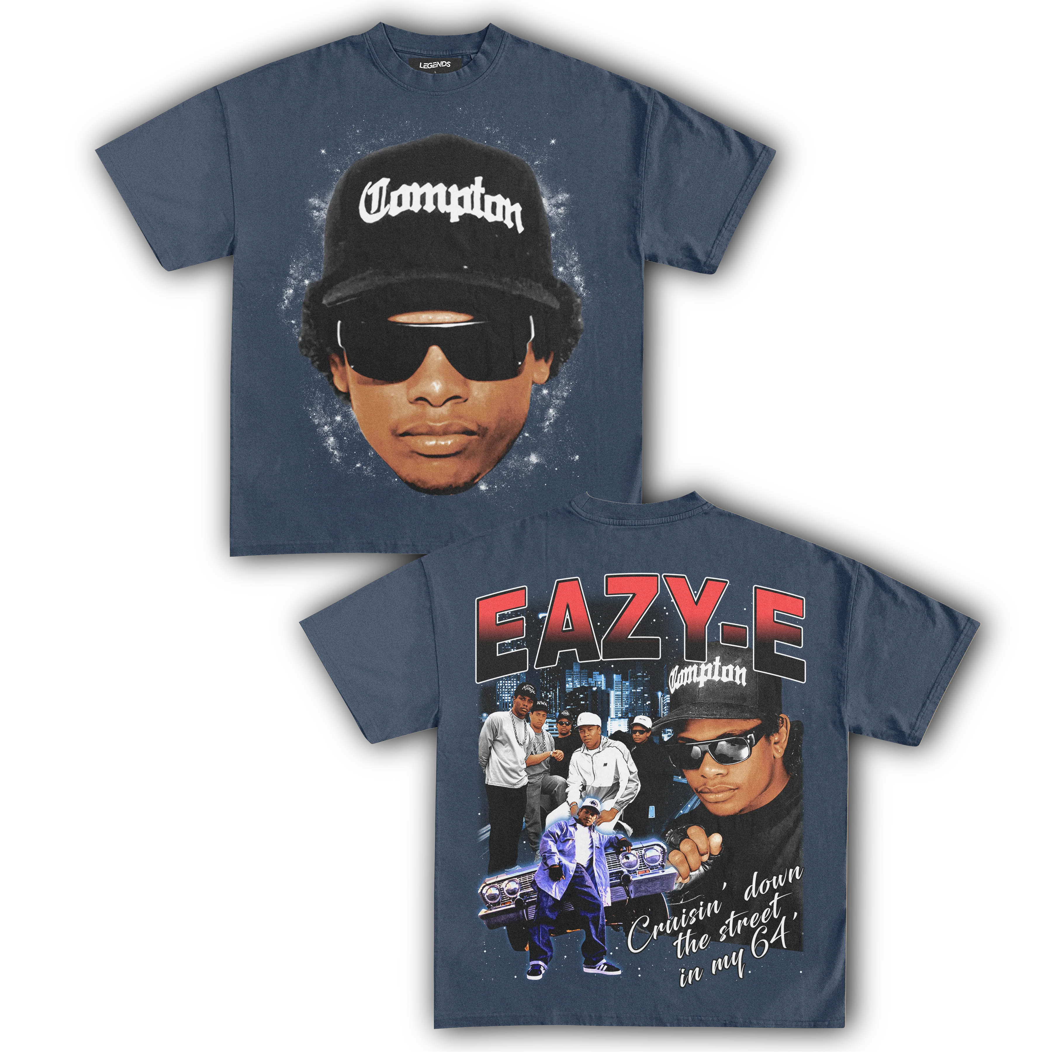 EAZY-E COMPTON TEE (Double Sided) - Image 7
