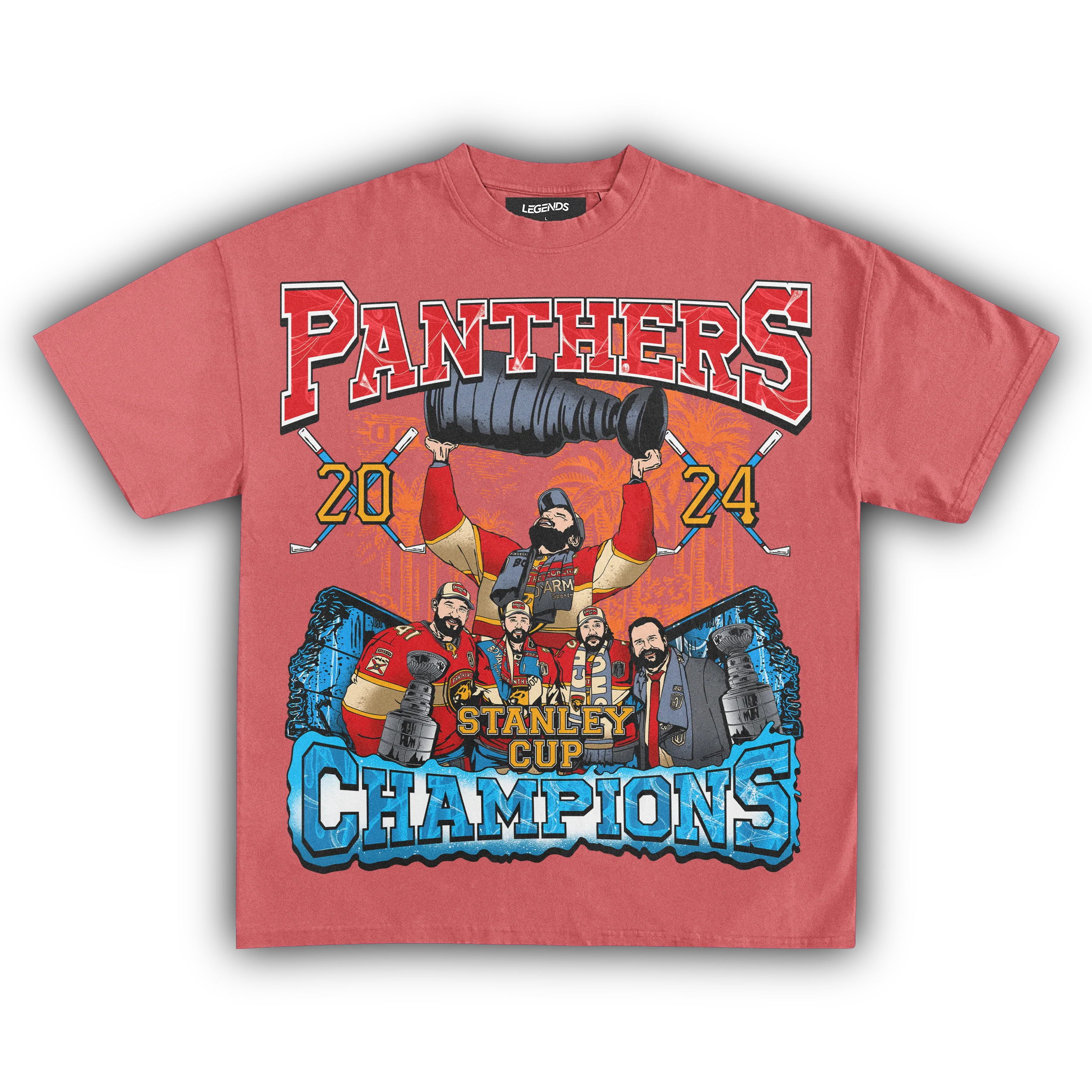 FLORIDA PANTHERS 2024 STANLEY CUP CHAMPIONS TEE - Image 10