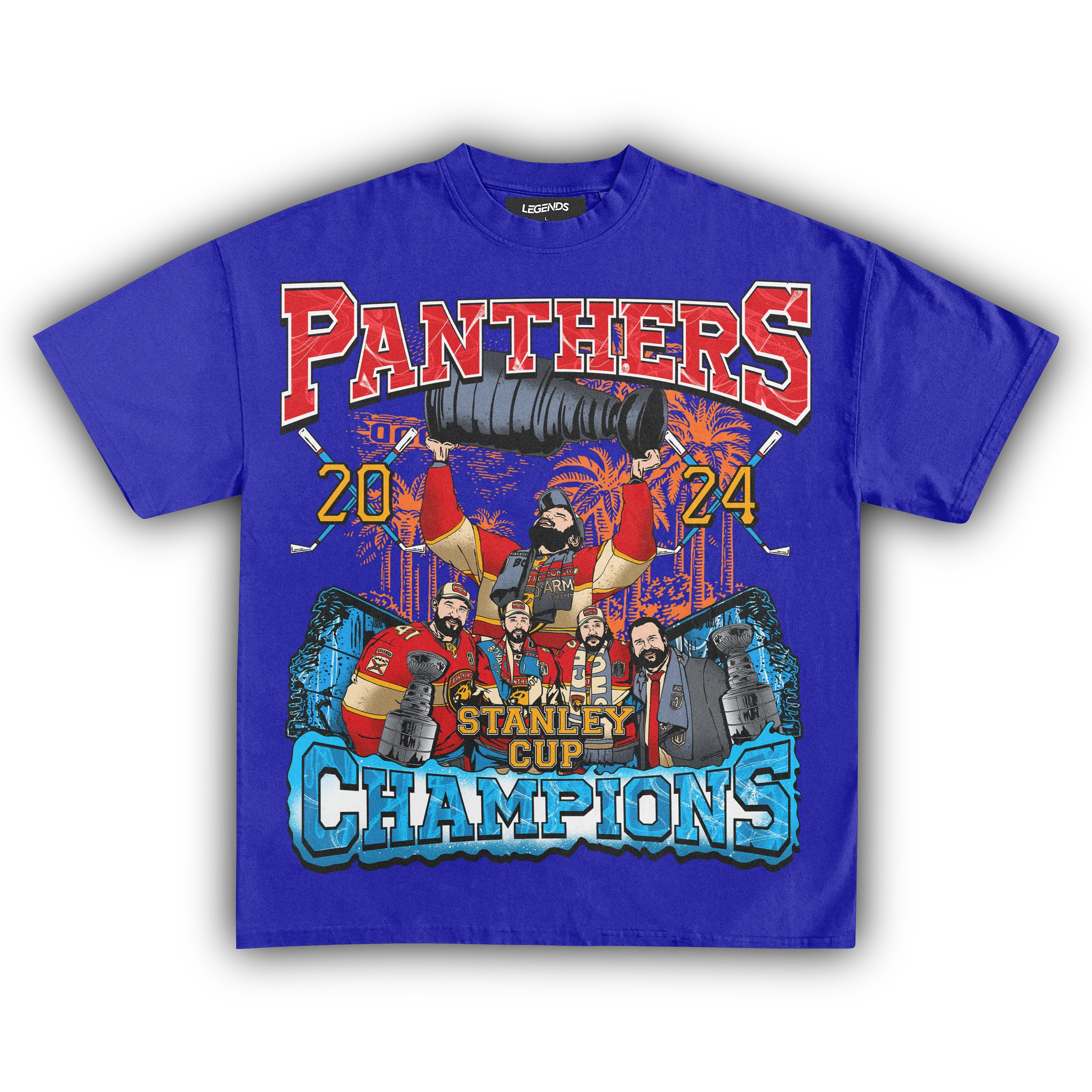 FLORIDA PANTHERS 2024 STANLEY CUP CHAMPIONS TEE - Image 11