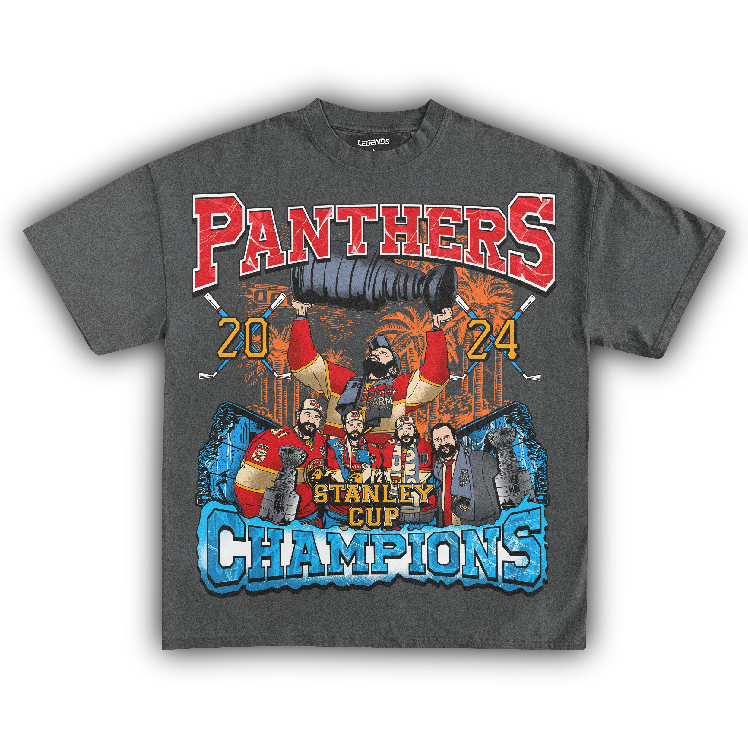FLORIDA PANTHERS 2024 STANLEY CUP CHAMPIONS TEE - Image 4