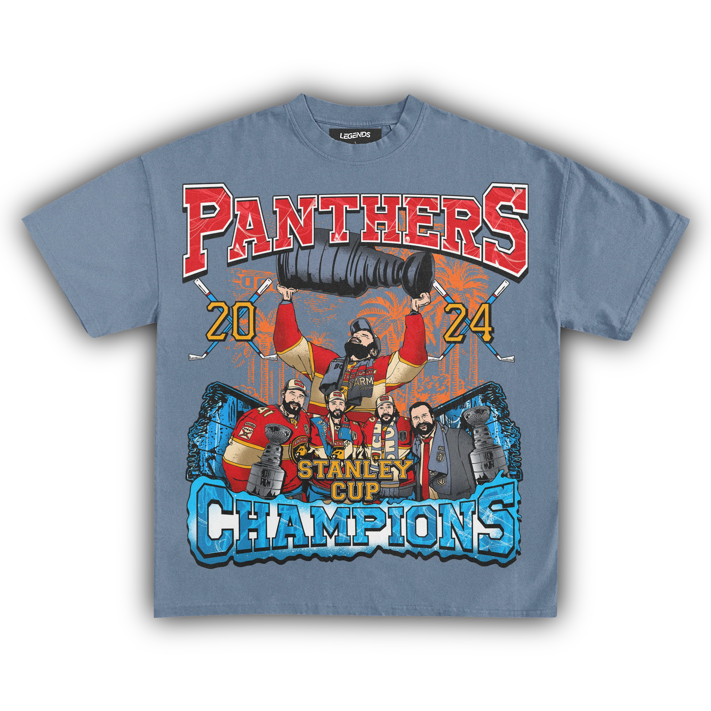 FLORIDA PANTHERS 2024 STANLEY CUP CHAMPIONS TEE - Image 5