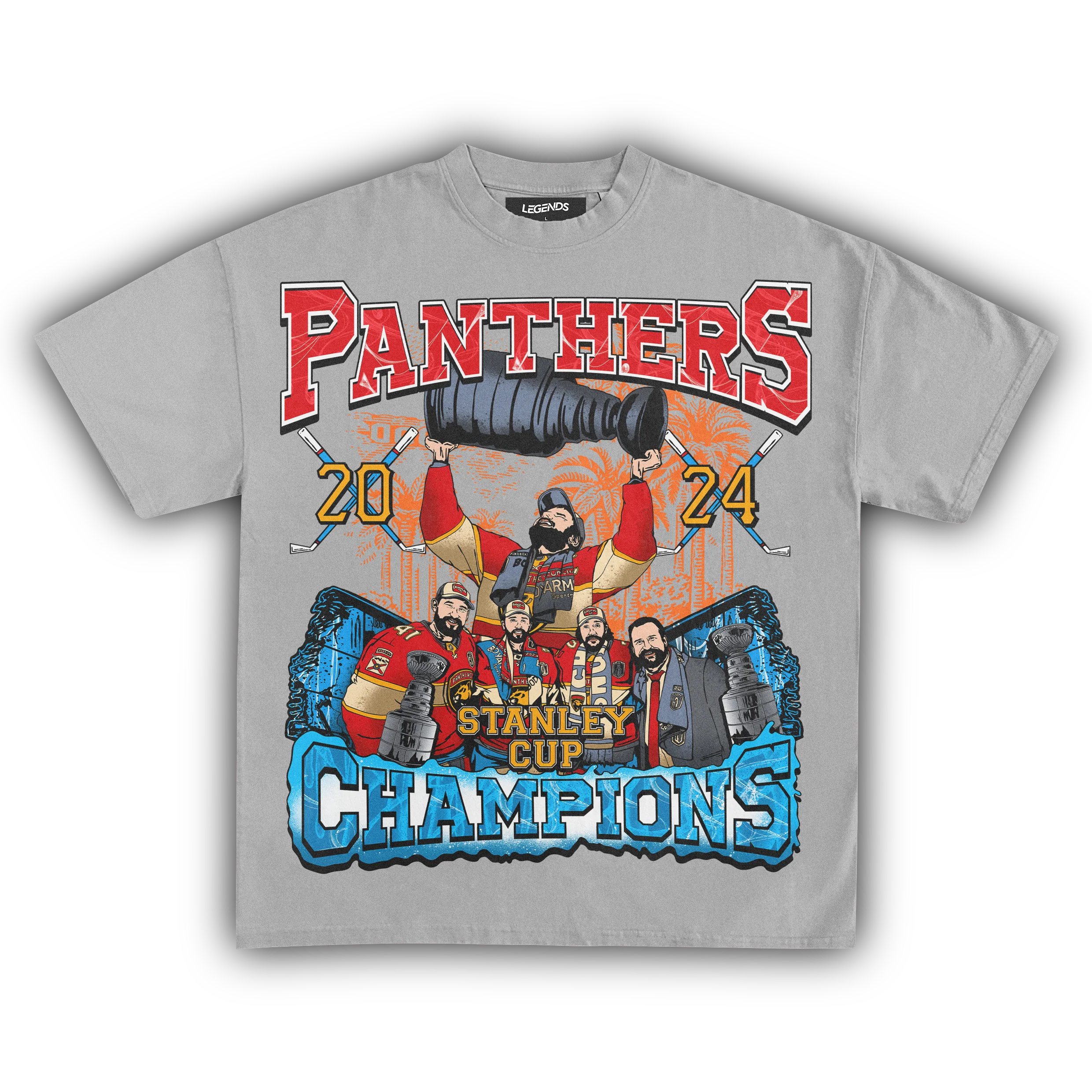 FLORIDA PANTHERS 2024 STANLEY CUP CHAMPIONS TEE - Image 6