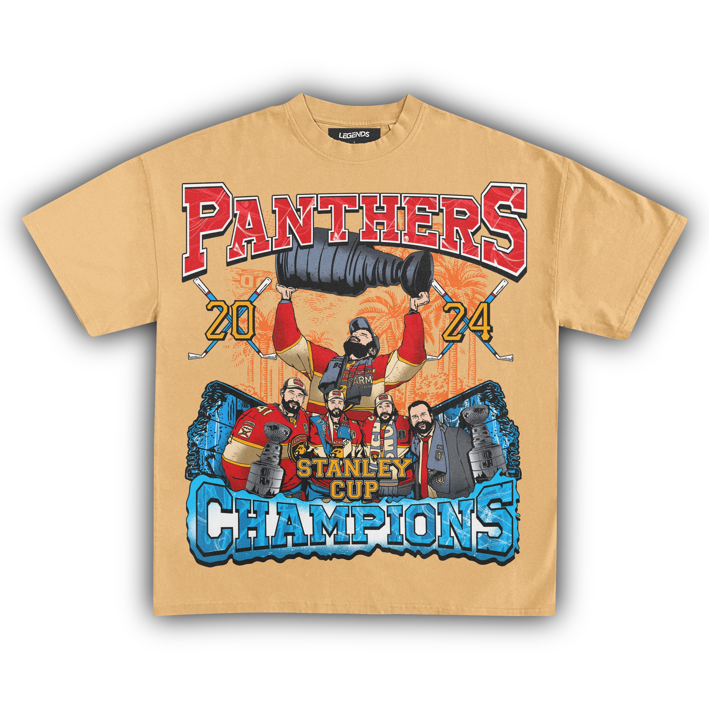 FLORIDA PANTHERS 2024 STANLEY CUP CHAMPIONS TEE - Image 7