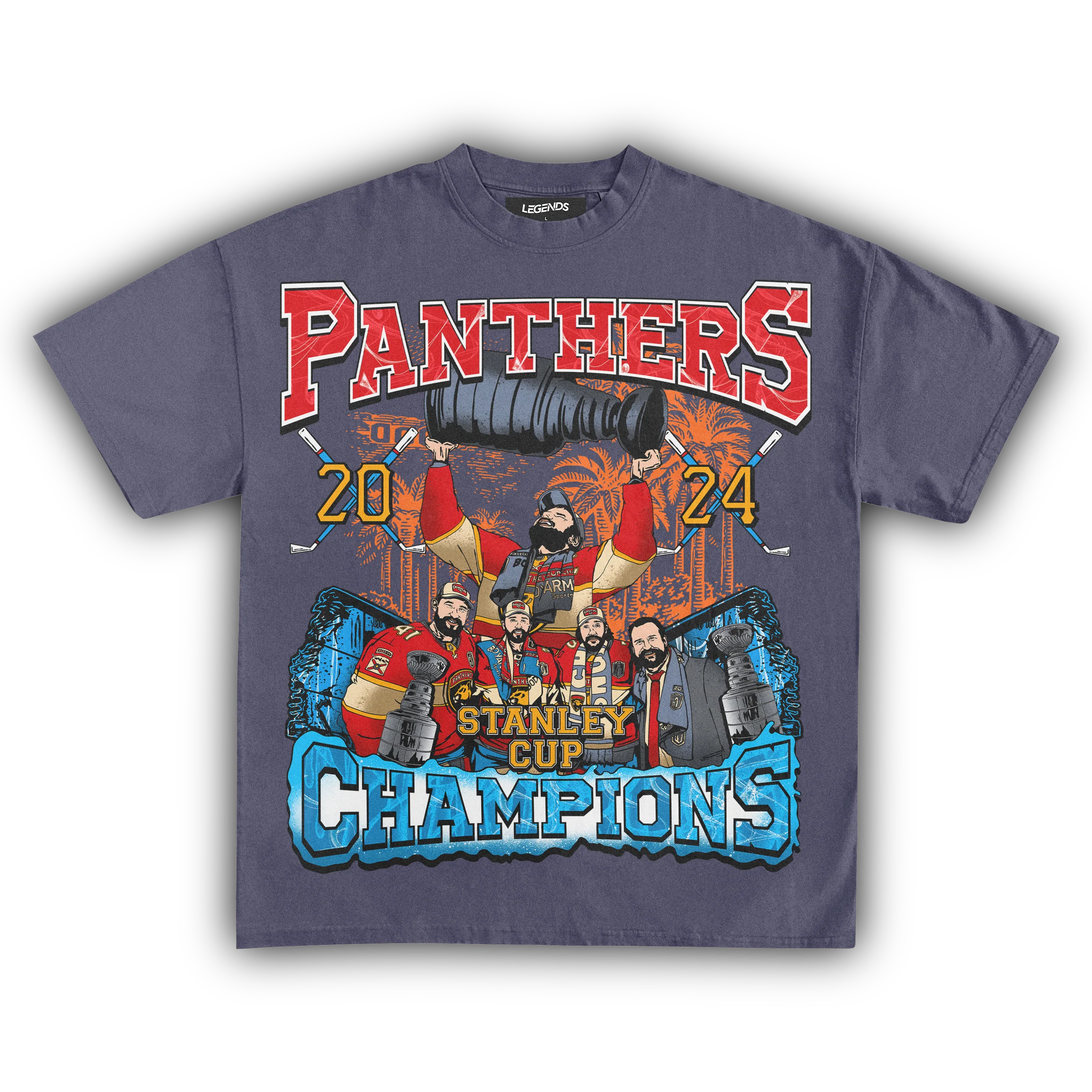 FLORIDA PANTHERS 2024 STANLEY CUP CHAMPIONS TEE - Image 8