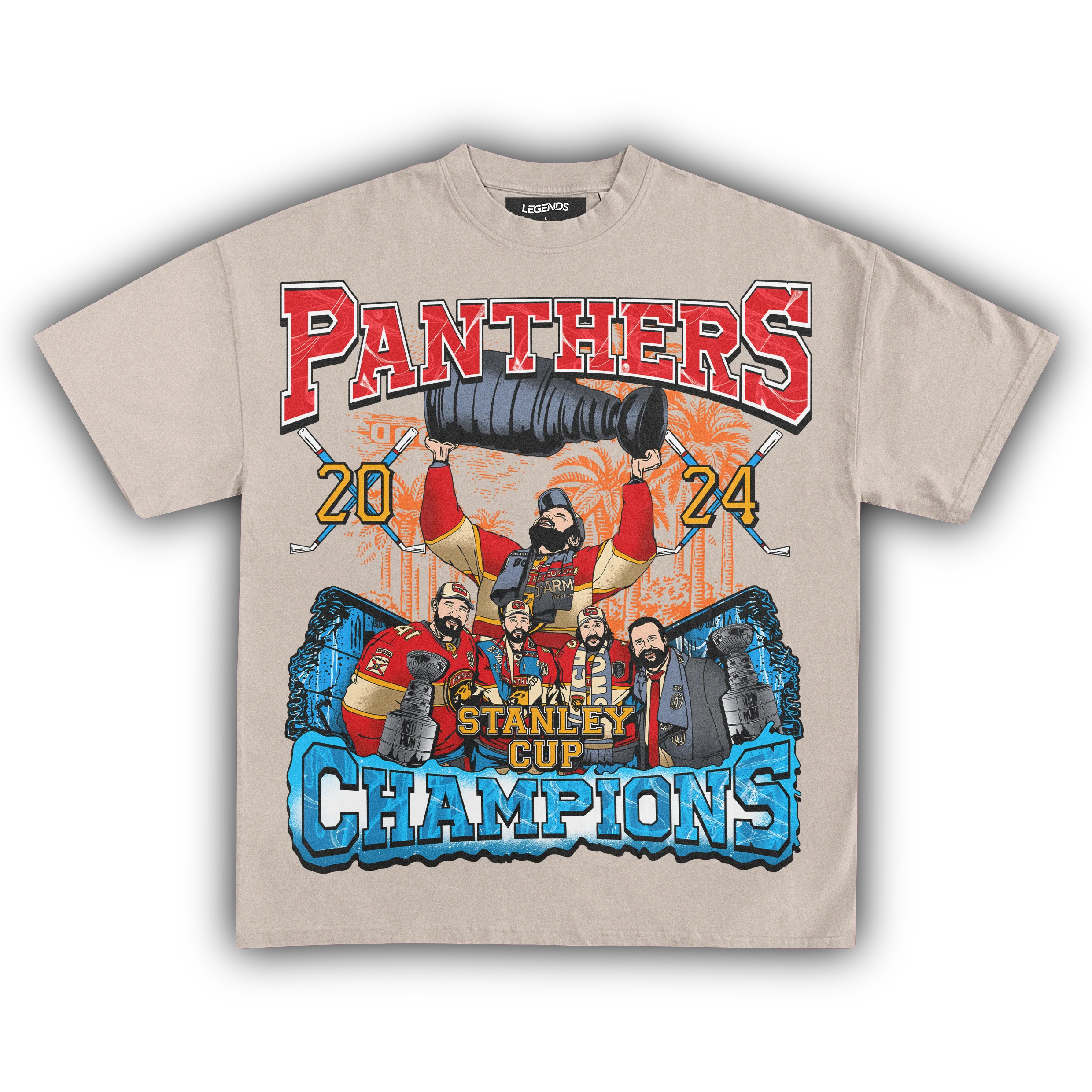 FLORIDA PANTHERS 2024 STANLEY CUP CHAMPIONS TEE - Image 9
