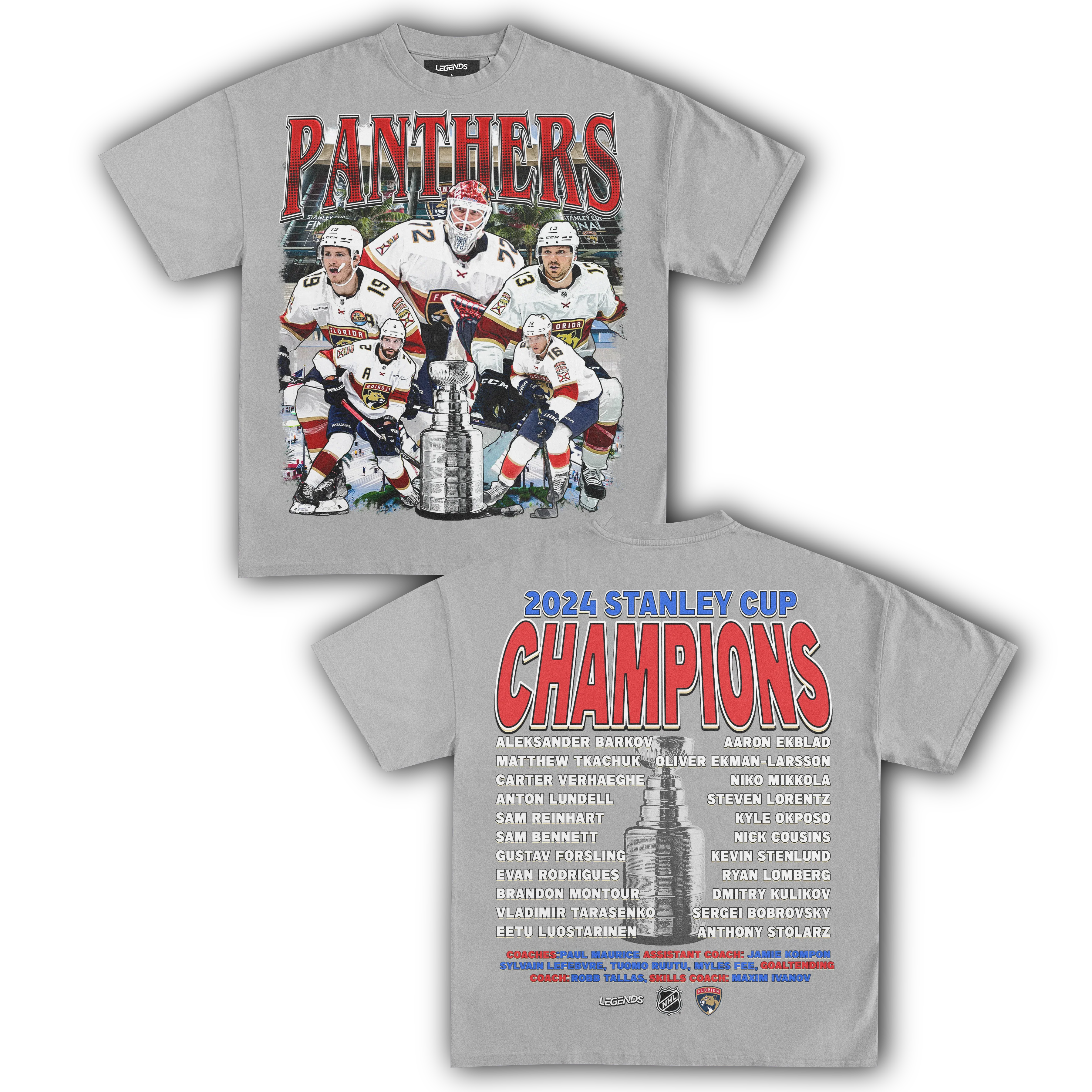 FLORIDA PANTHERS CHAMPIONS TEE (Double Sided) - Image 11