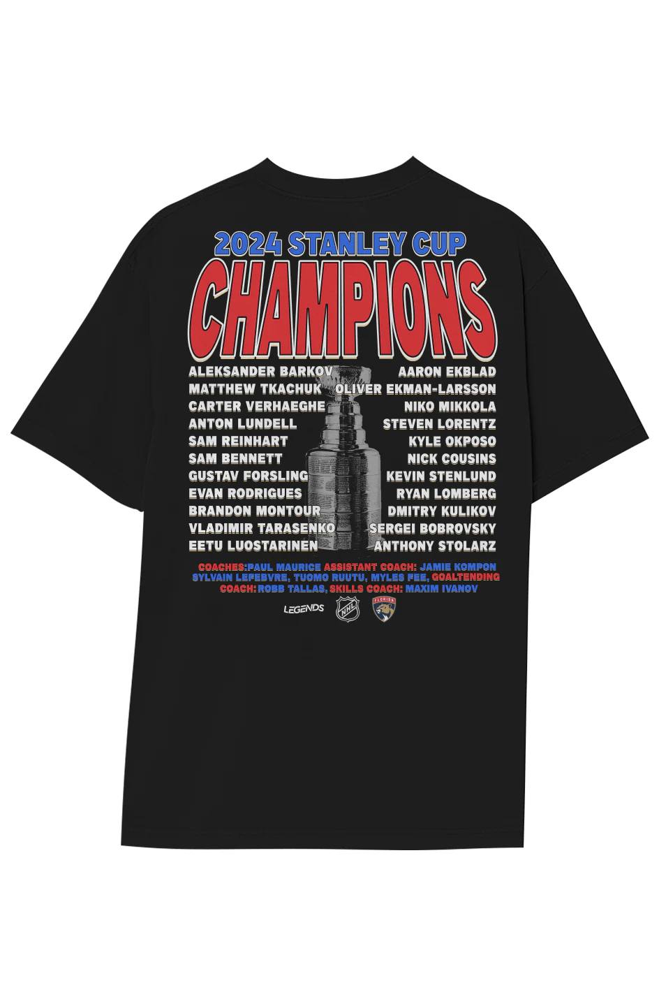 FLORIDA PANTHERS CHAMPIONS TEE (Double Sided) - Image 13