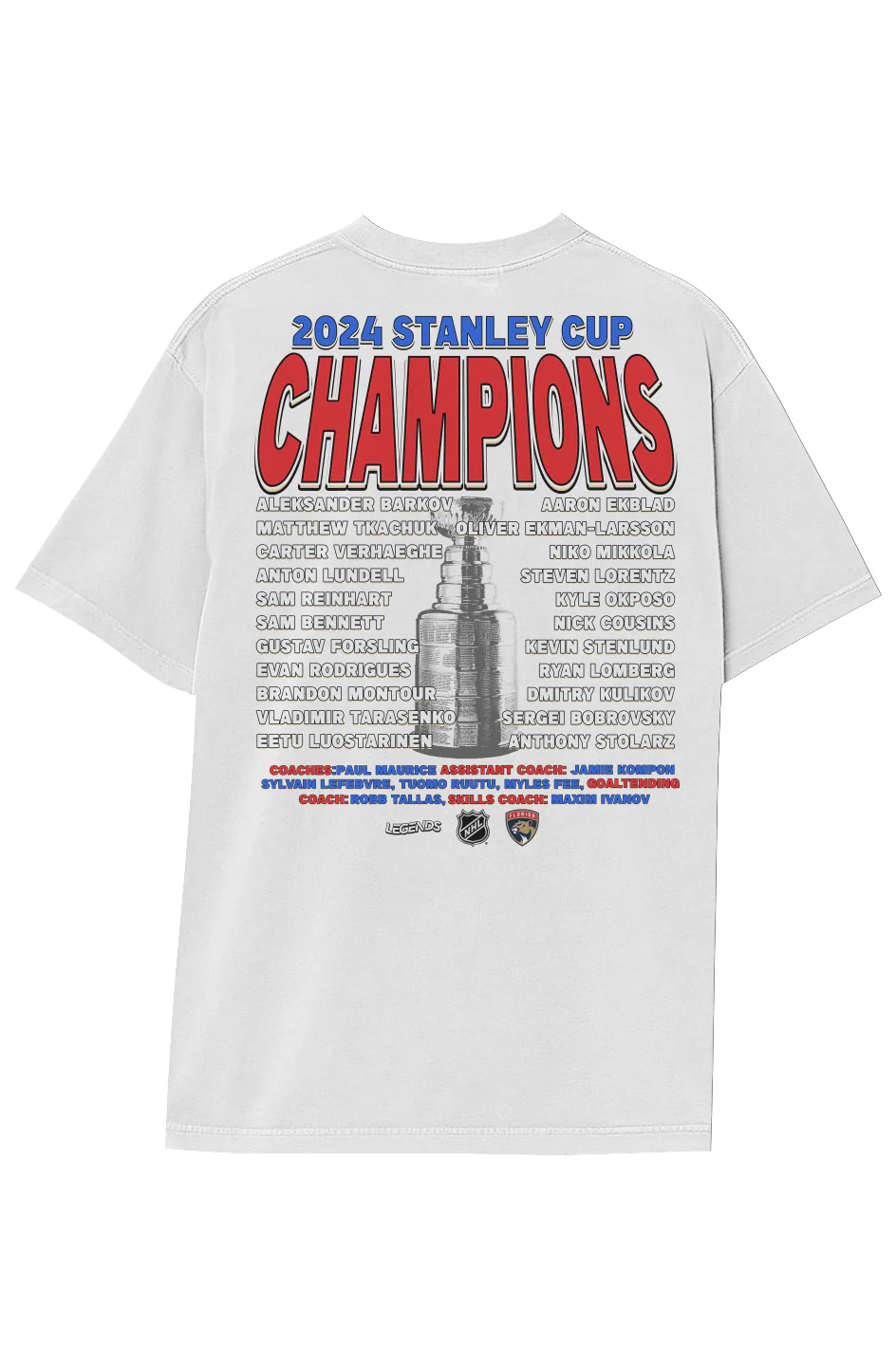 FLORIDA PANTHERS CHAMPIONS TEE (Double Sided) - Image 17