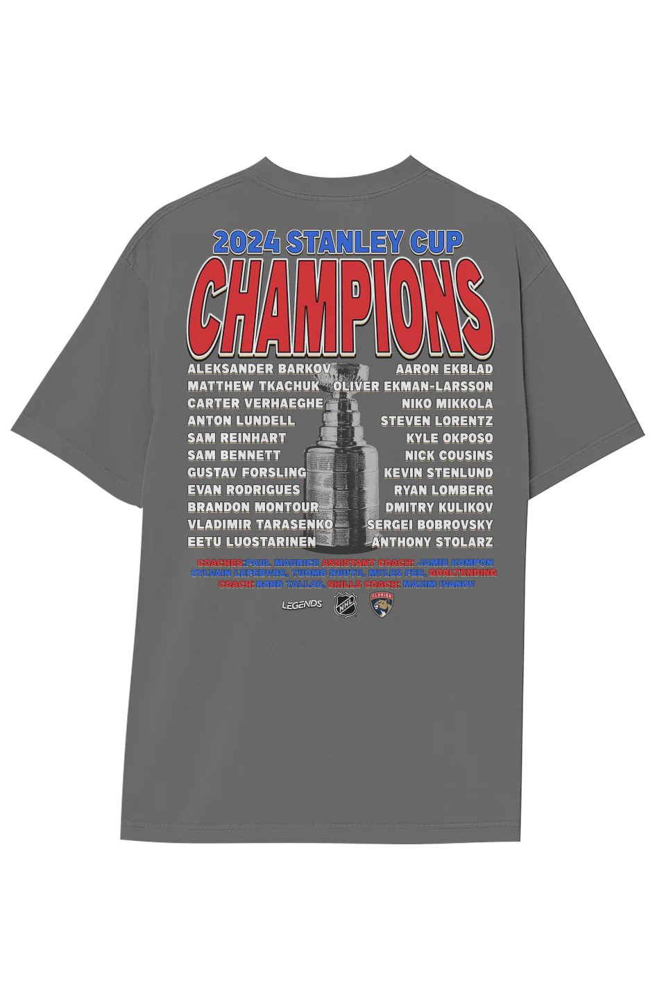 FLORIDA PANTHERS CHAMPIONS TEE (Double Sided) - Image 19