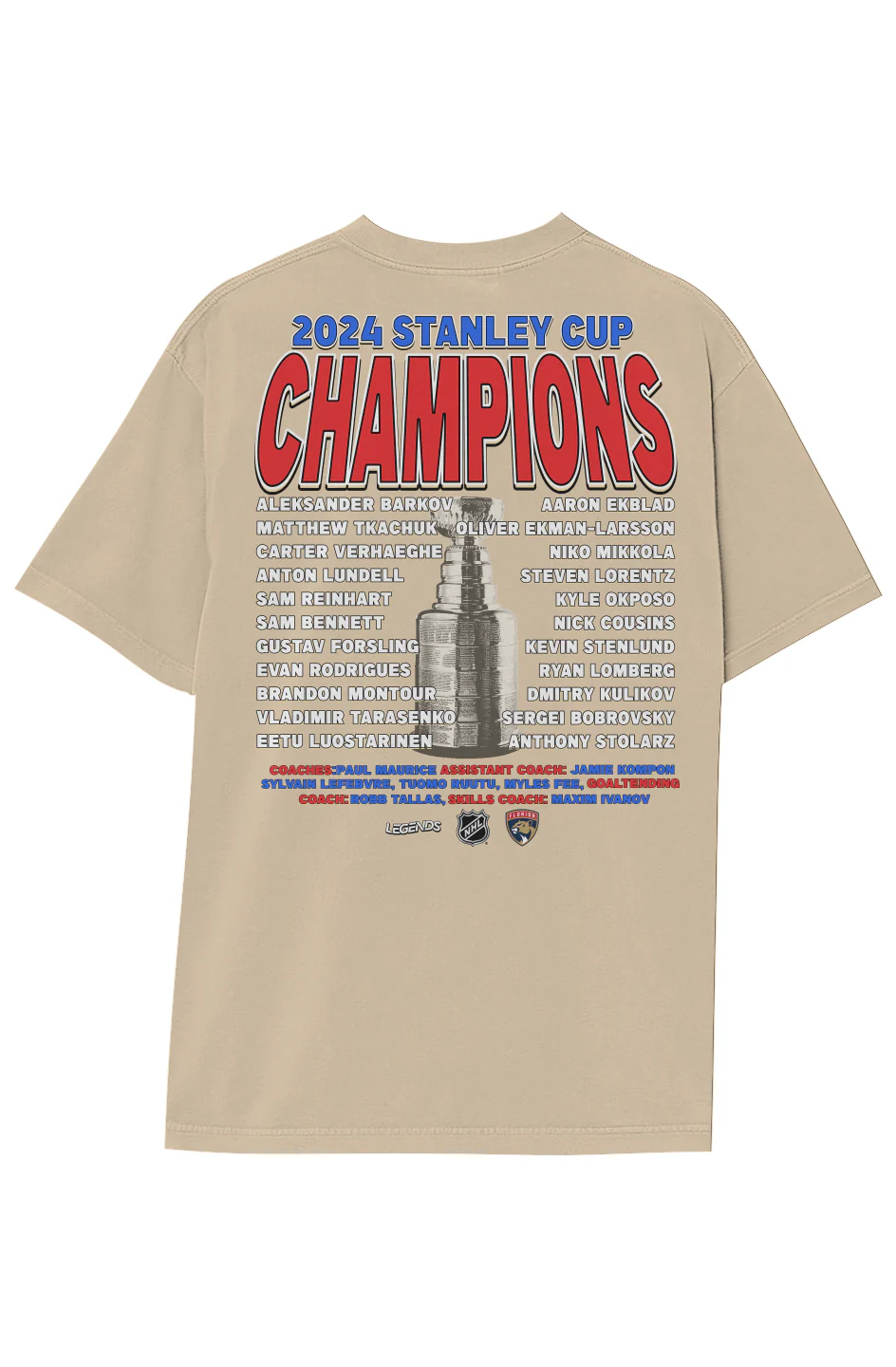 FLORIDA PANTHERS CHAMPIONS TEE (Double Sided) - Image 23