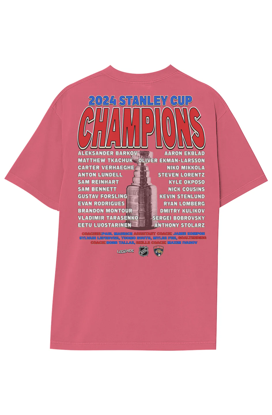 FLORIDA PANTHERS CHAMPIONS TEE (Double Sided) - Image 25