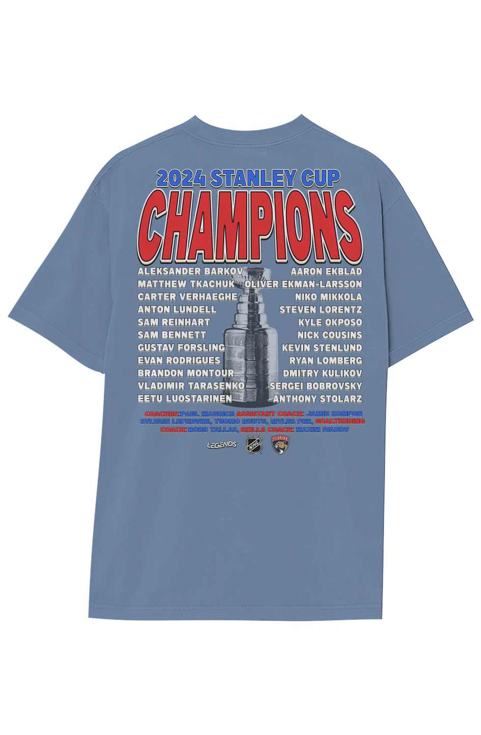 FLORIDA PANTHERS CHAMPIONS TEE (Double Sided) - Image 27