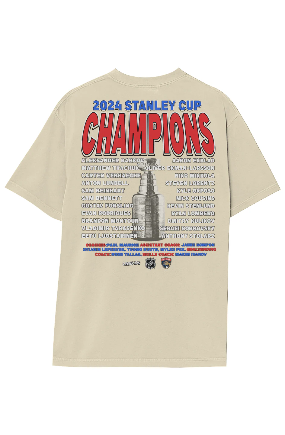 FLORIDA PANTHERS CHAMPIONS TEE (Double Sided) - Image 29