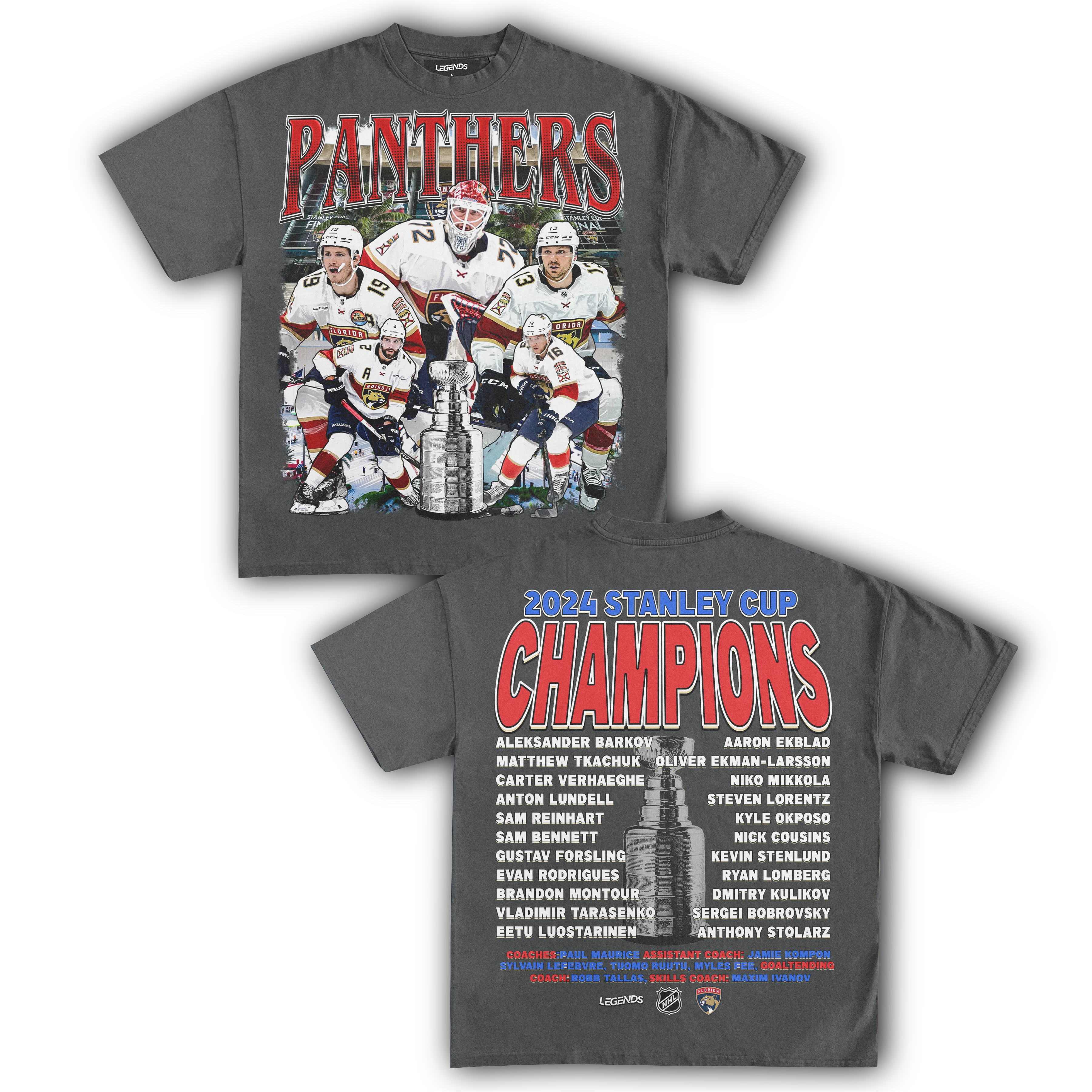 FLORIDA PANTHERS CHAMPIONS TEE (Double Sided) - Image 3