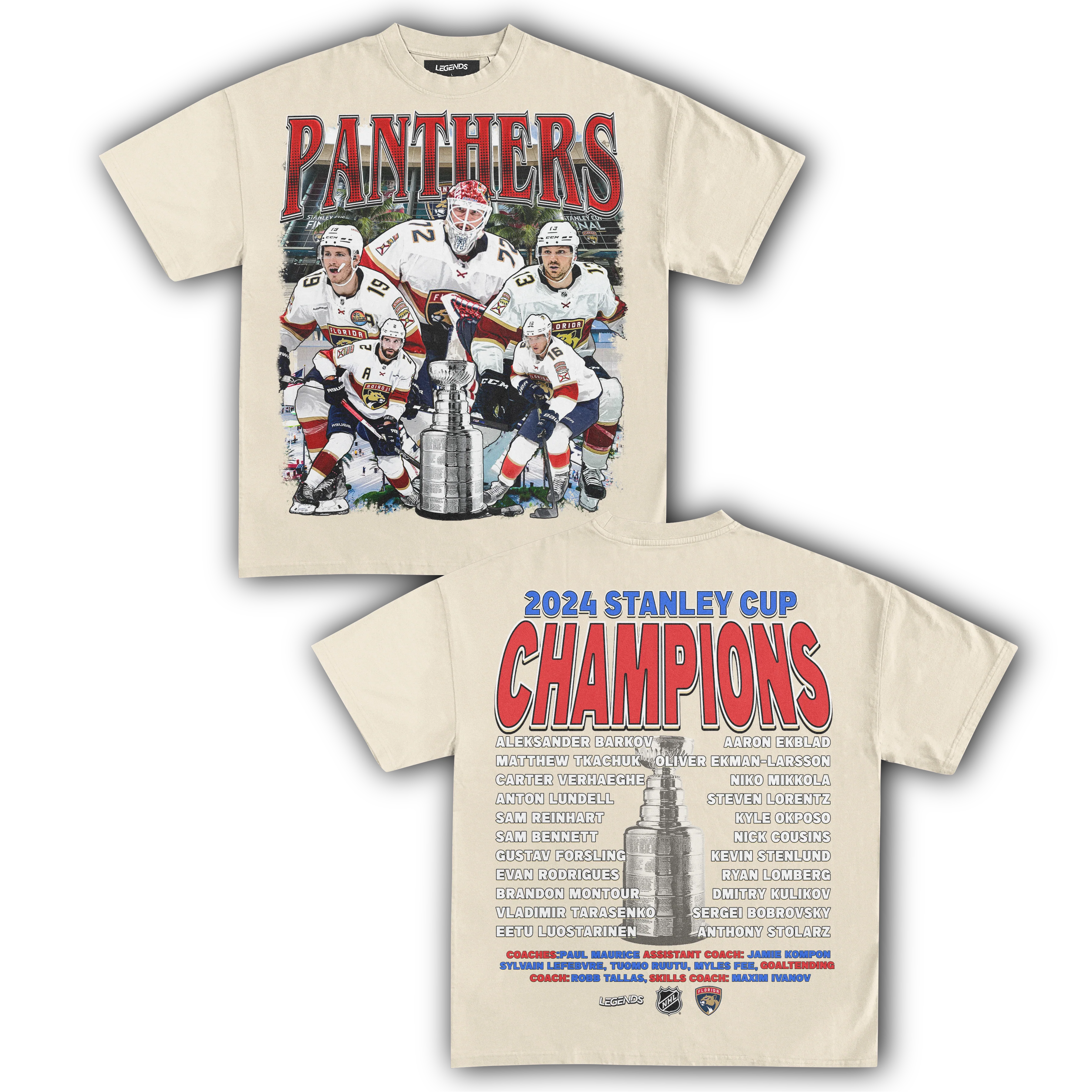 FLORIDA PANTHERS CHAMPIONS TEE (Double Sided) - Image 5