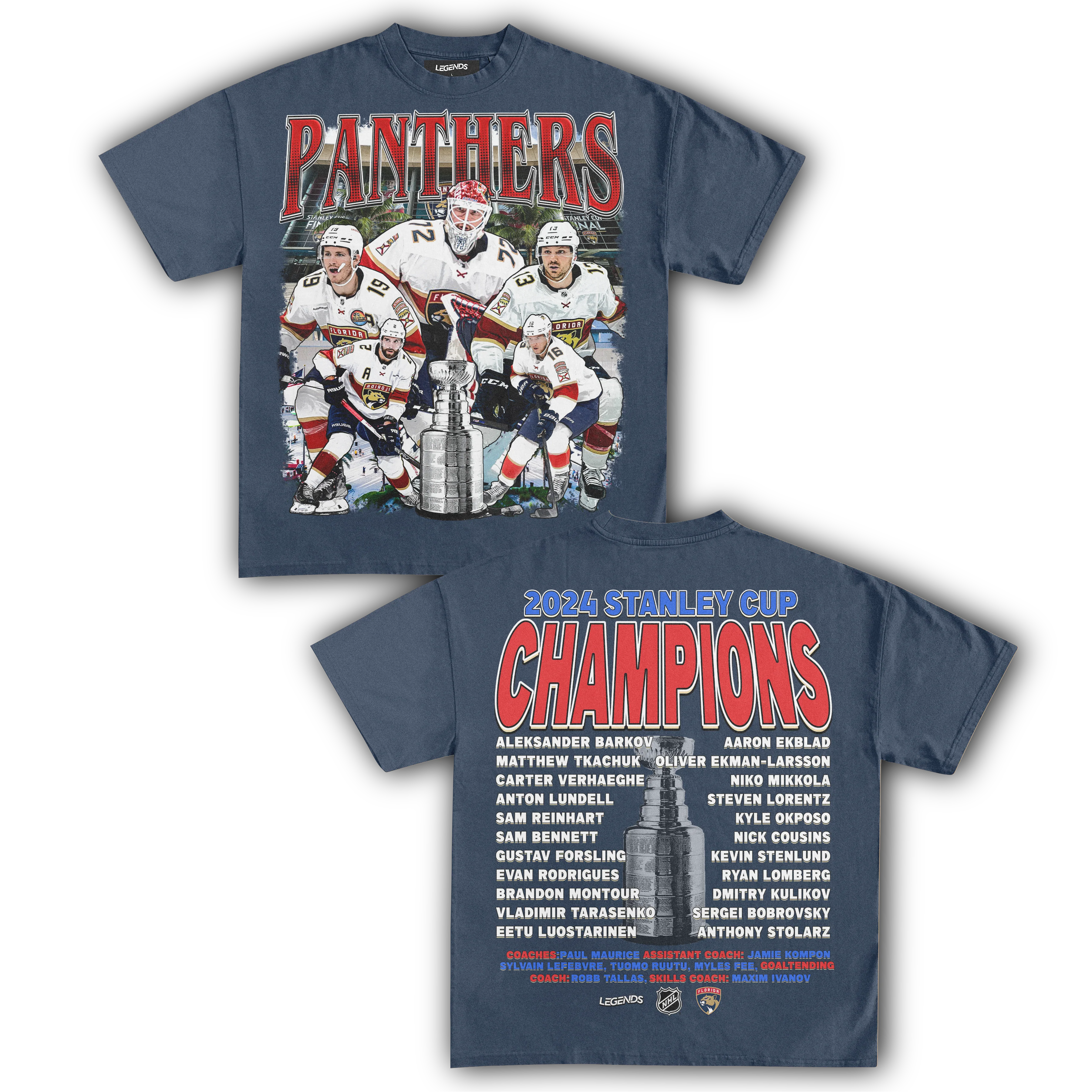 FLORIDA PANTHERS CHAMPIONS TEE (Double Sided) - Image 6