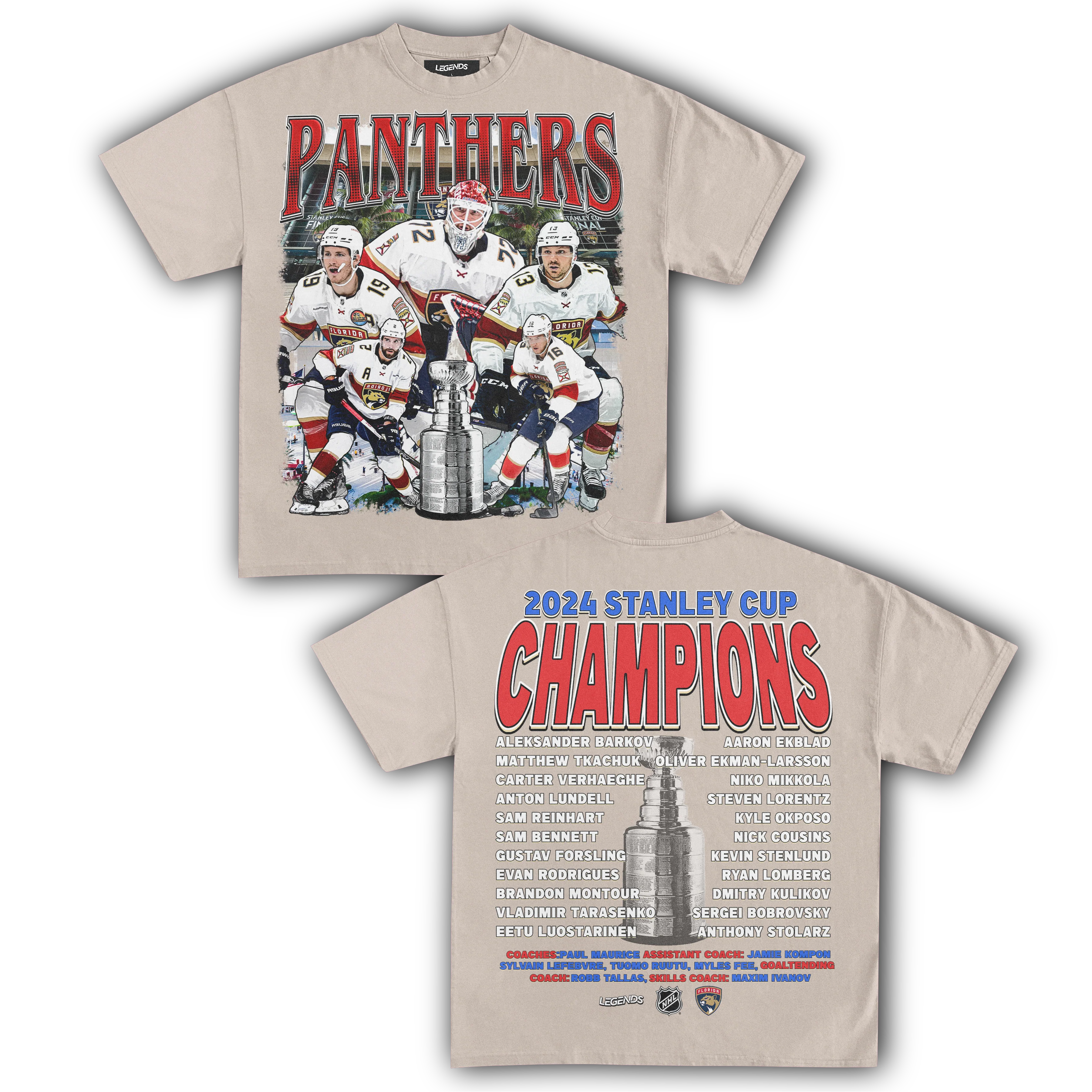 FLORIDA PANTHERS CHAMPIONS TEE (Double Sided) - Image 7