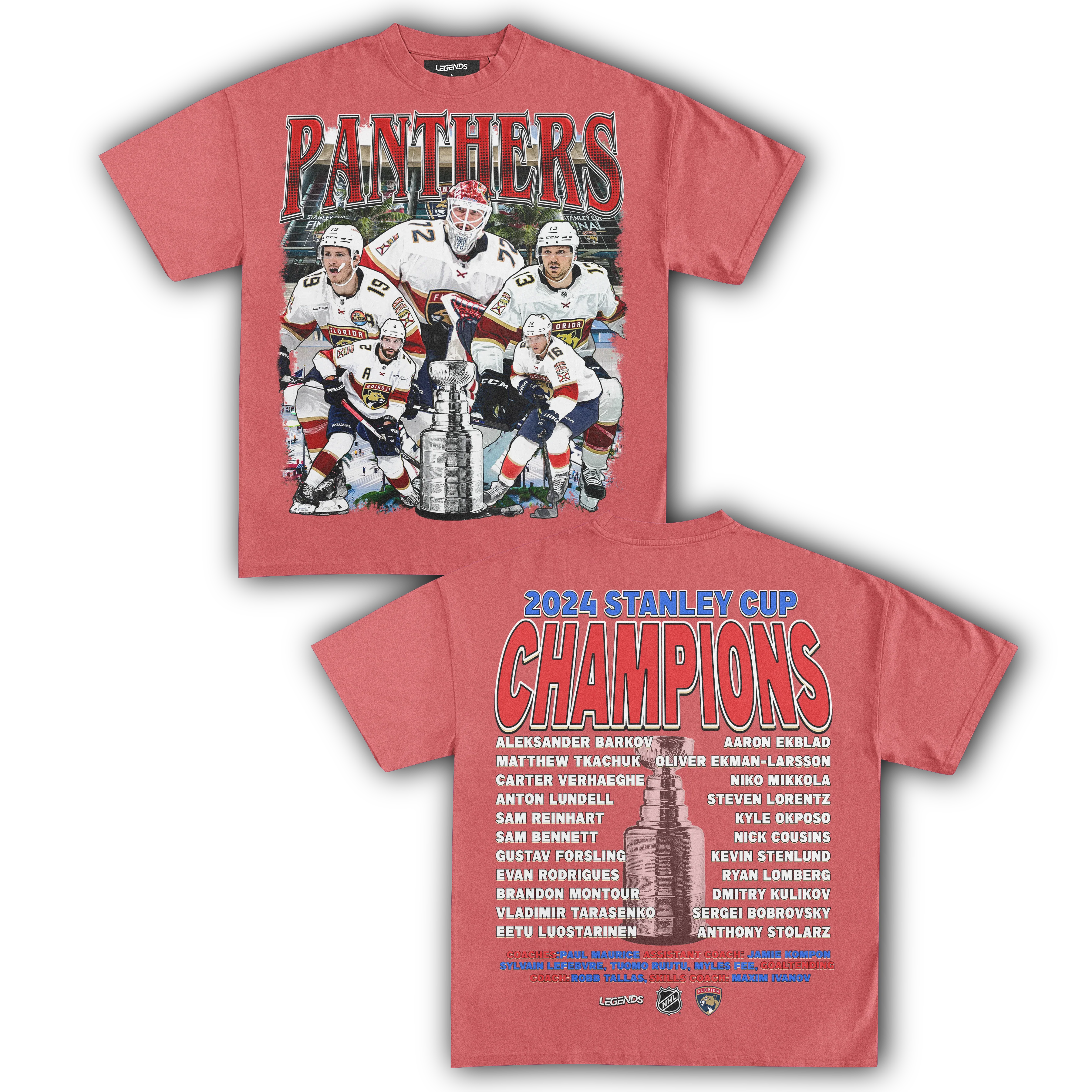 FLORIDA PANTHERS CHAMPIONS TEE (Double Sided) - Image 8