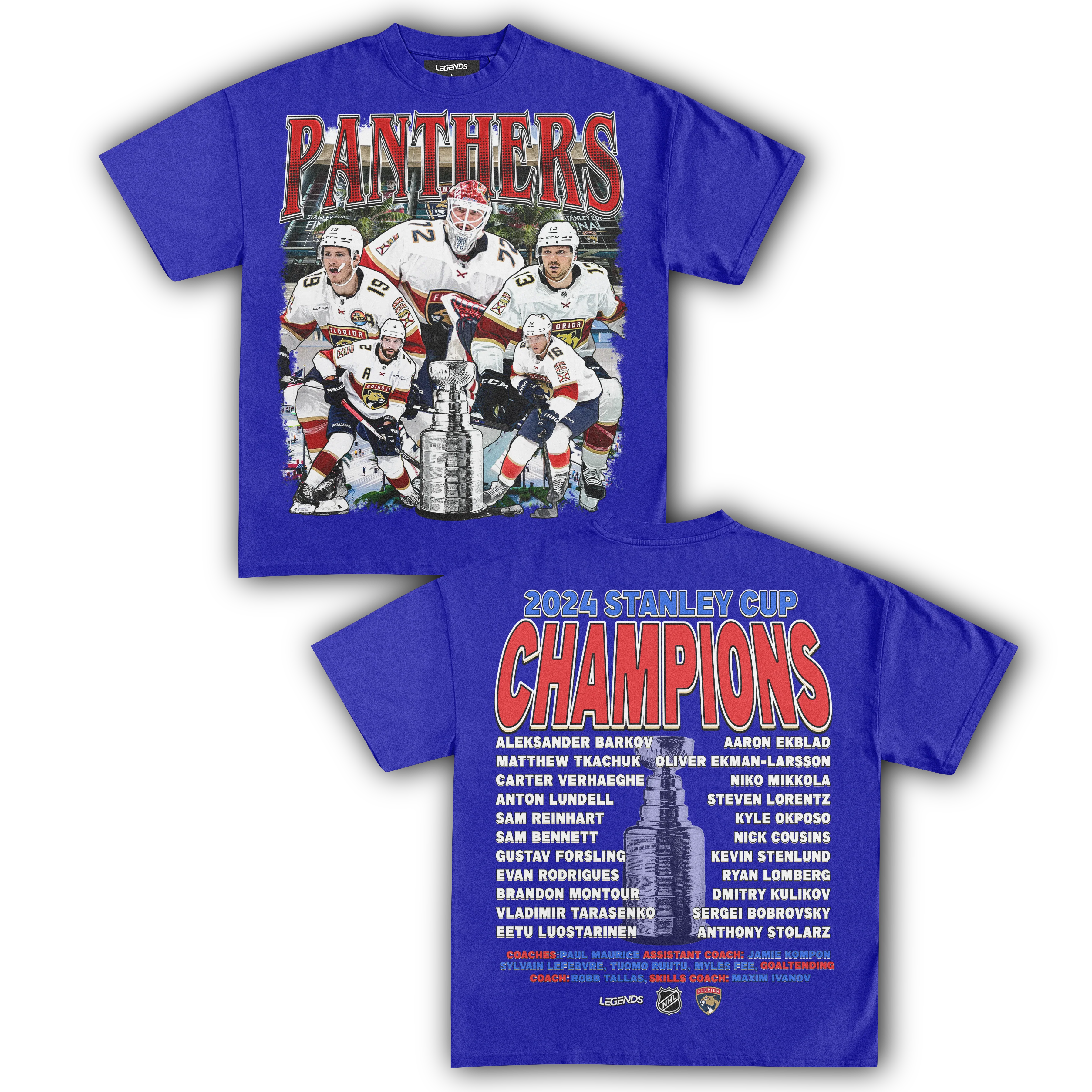 FLORIDA PANTHERS CHAMPIONS TEE (Double Sided) - Image 9