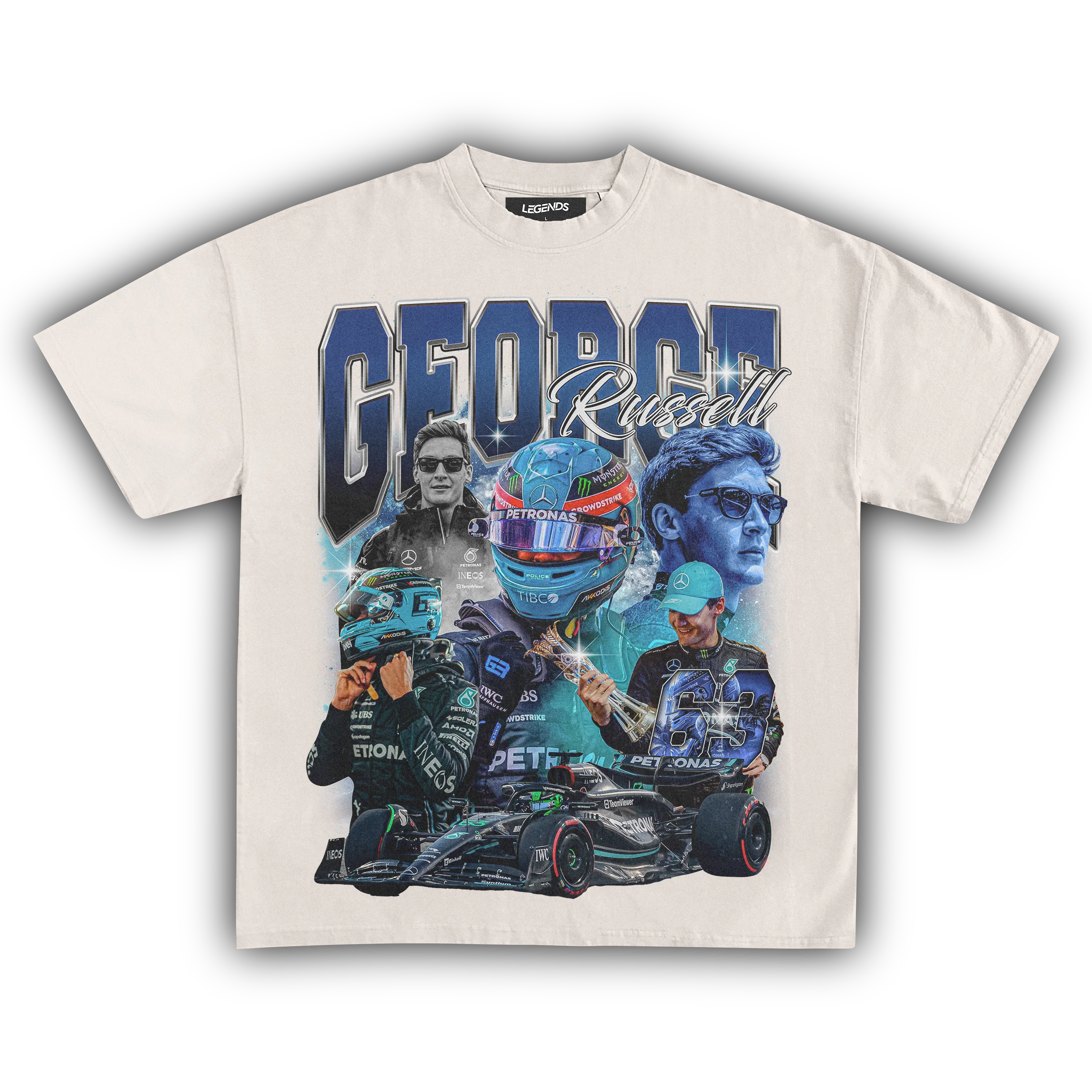 GEORGE RUSSELL MERCEDES TEE - Image 4