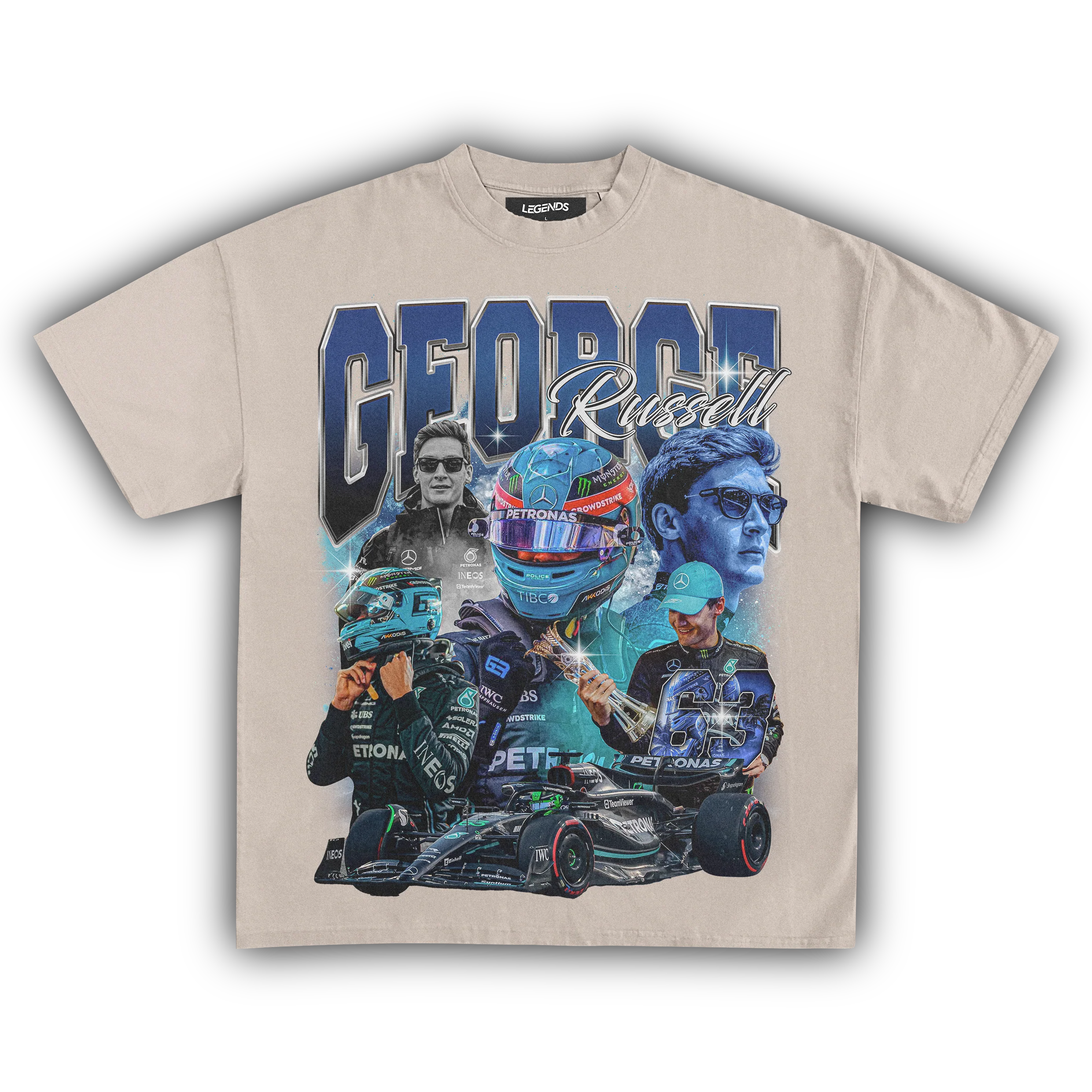 GEORGE RUSSELL MERCEDES TEE - Image 5
