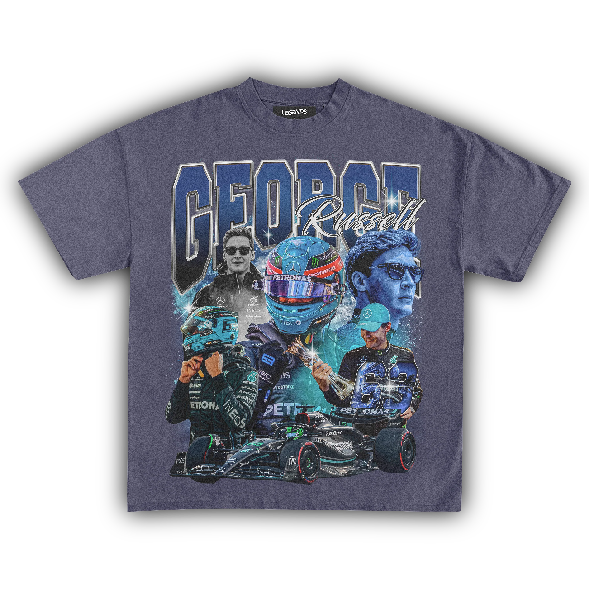 GEORGE RUSSELL MERCEDES TEE - Image 7