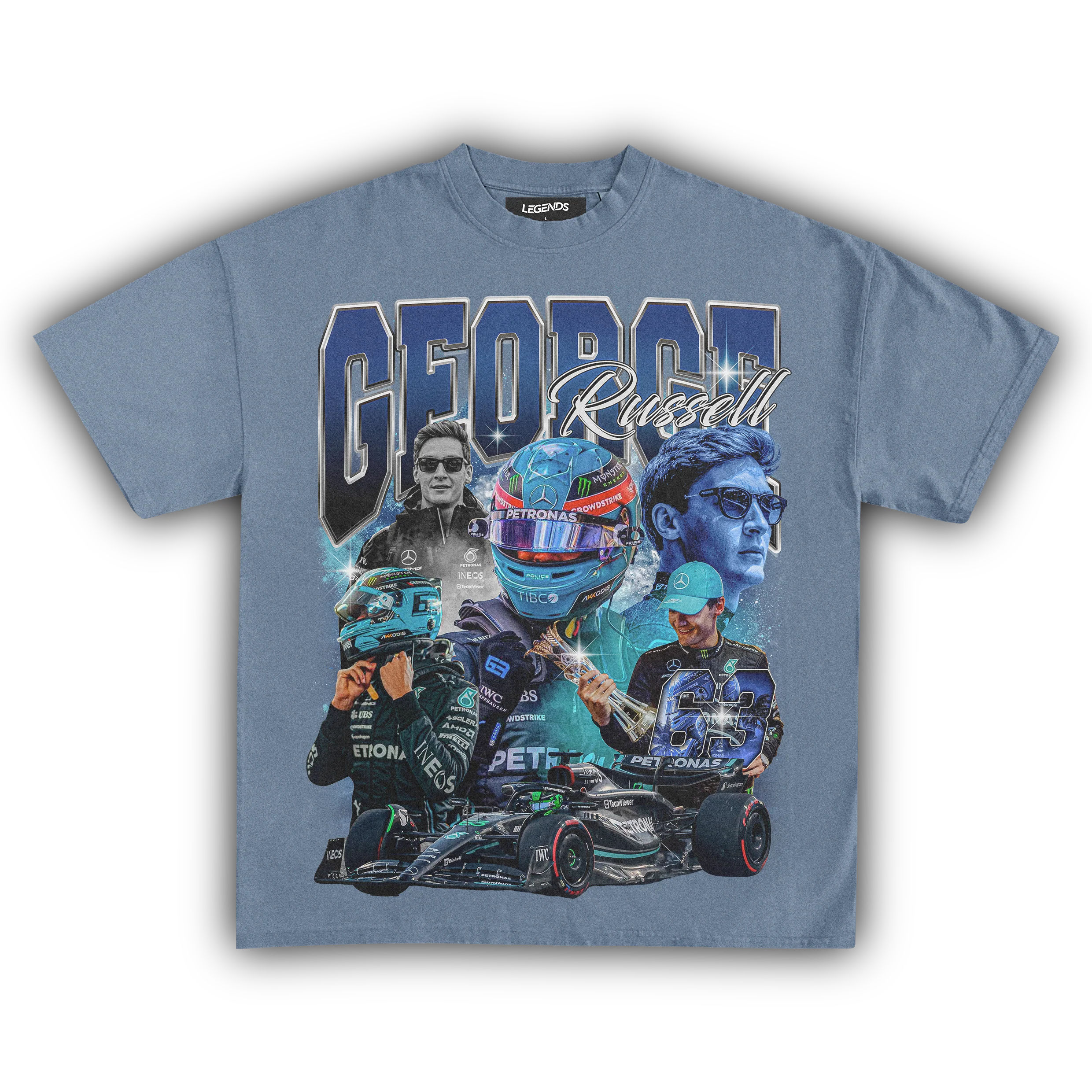 GEORGE RUSSELL MERCEDES TEE - Image 8