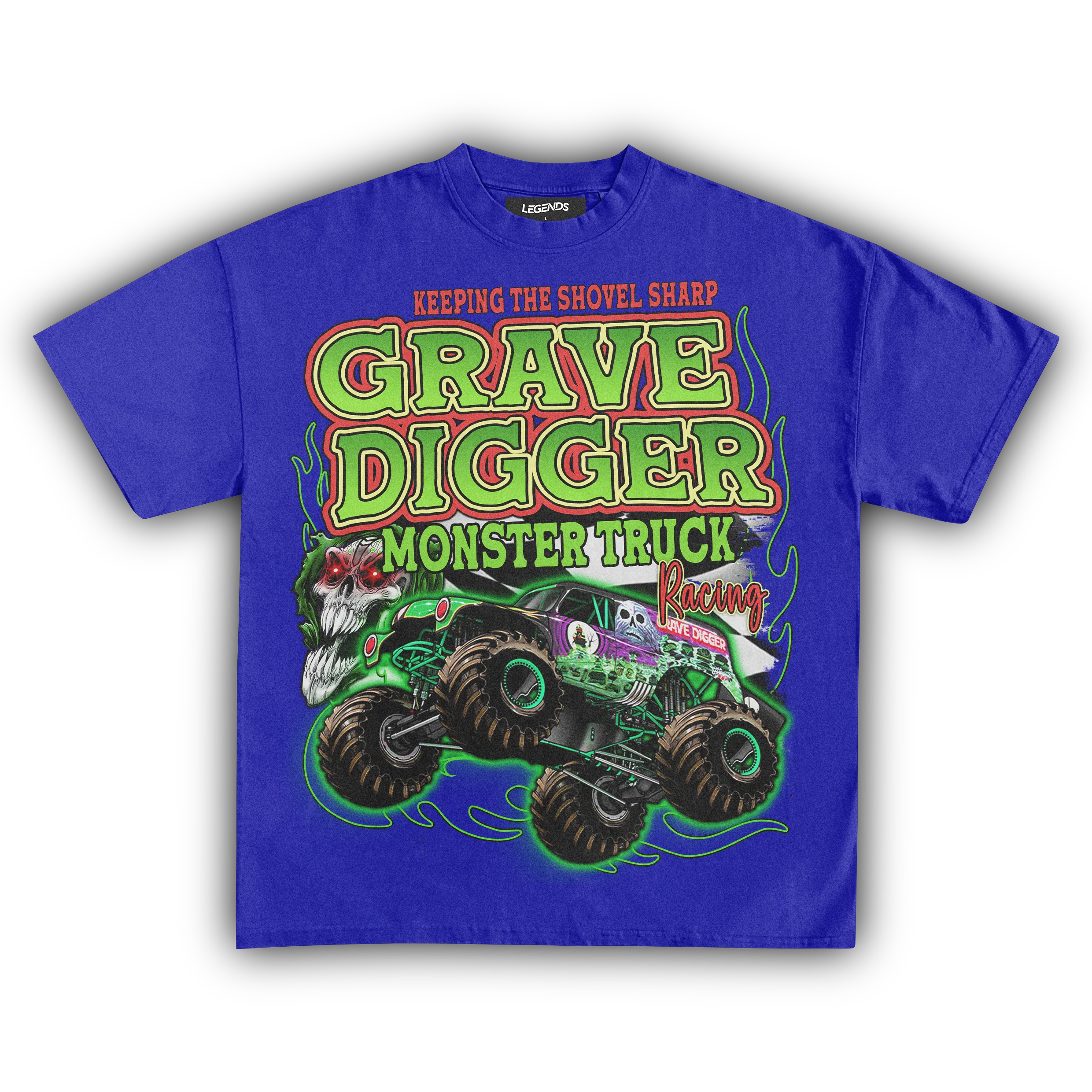 GRAVE DIGGER MONSTER JAM VINTAGE TEE - Image 6