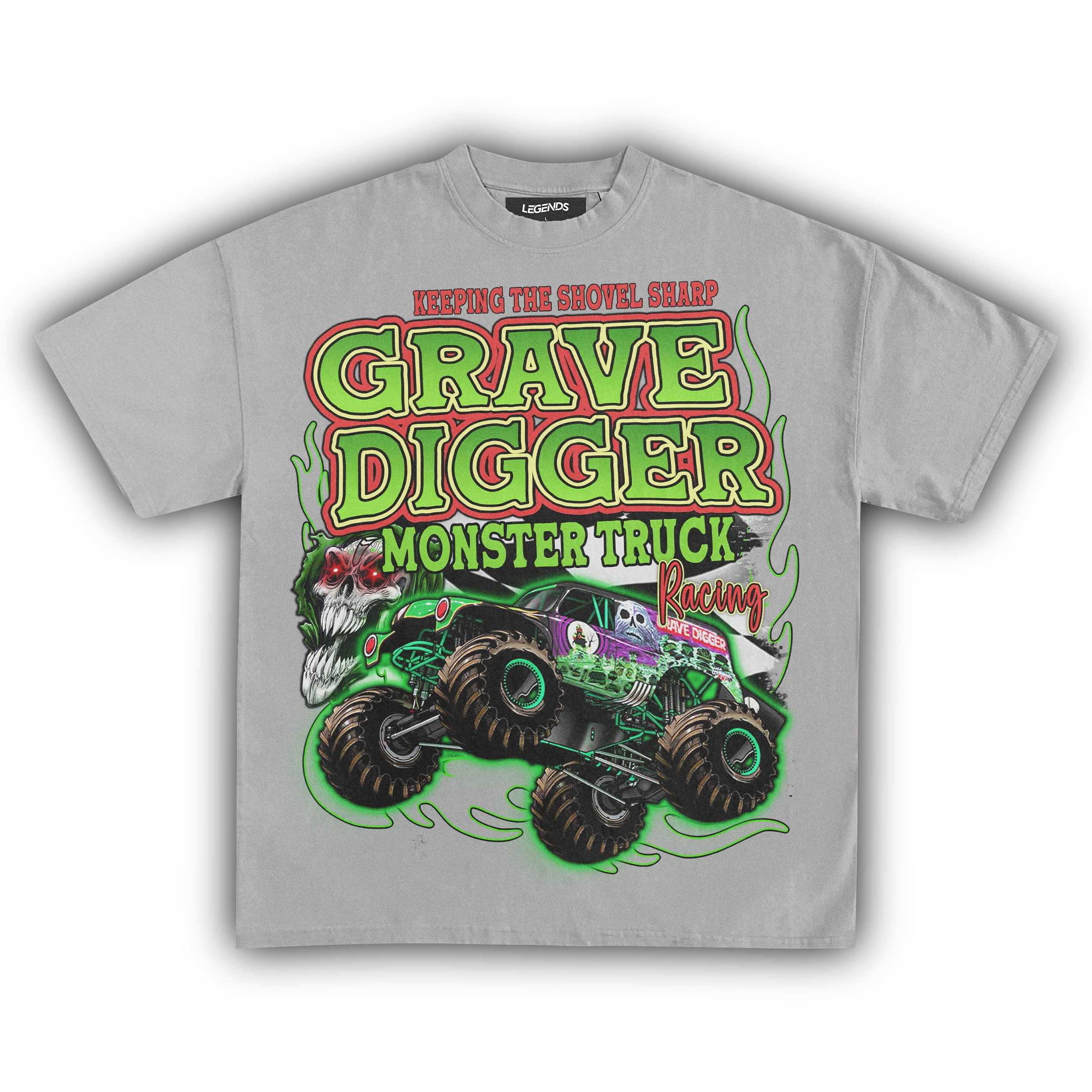 GRAVE DIGGER MONSTER JAM VINTAGE TEE - Image 8