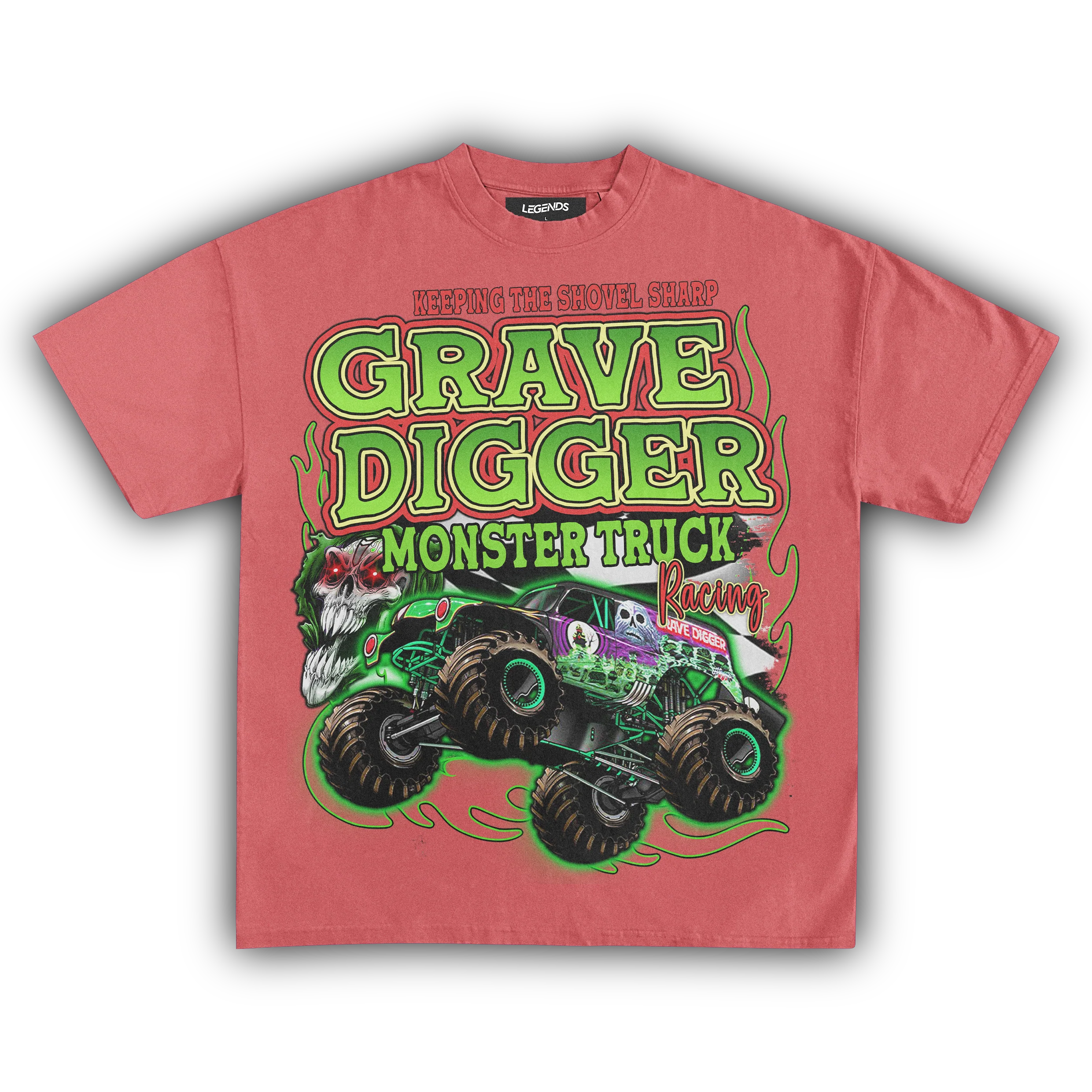 GRAVE DIGGER MONSTER JAM VINTAGE TEE - Image 9