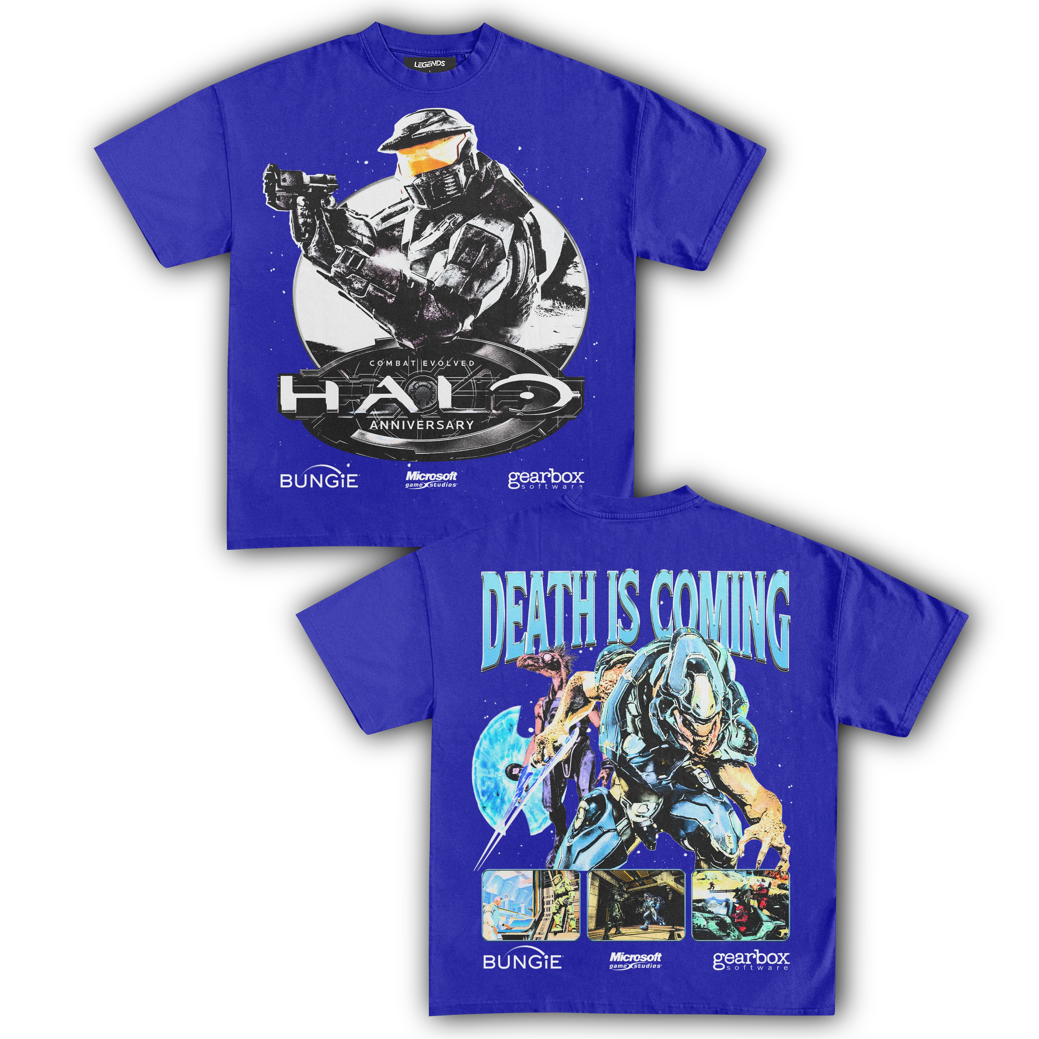 HALO: COMBAT EVOLVED 2001 VINTAGE TEE (Double Sided) - Image 6