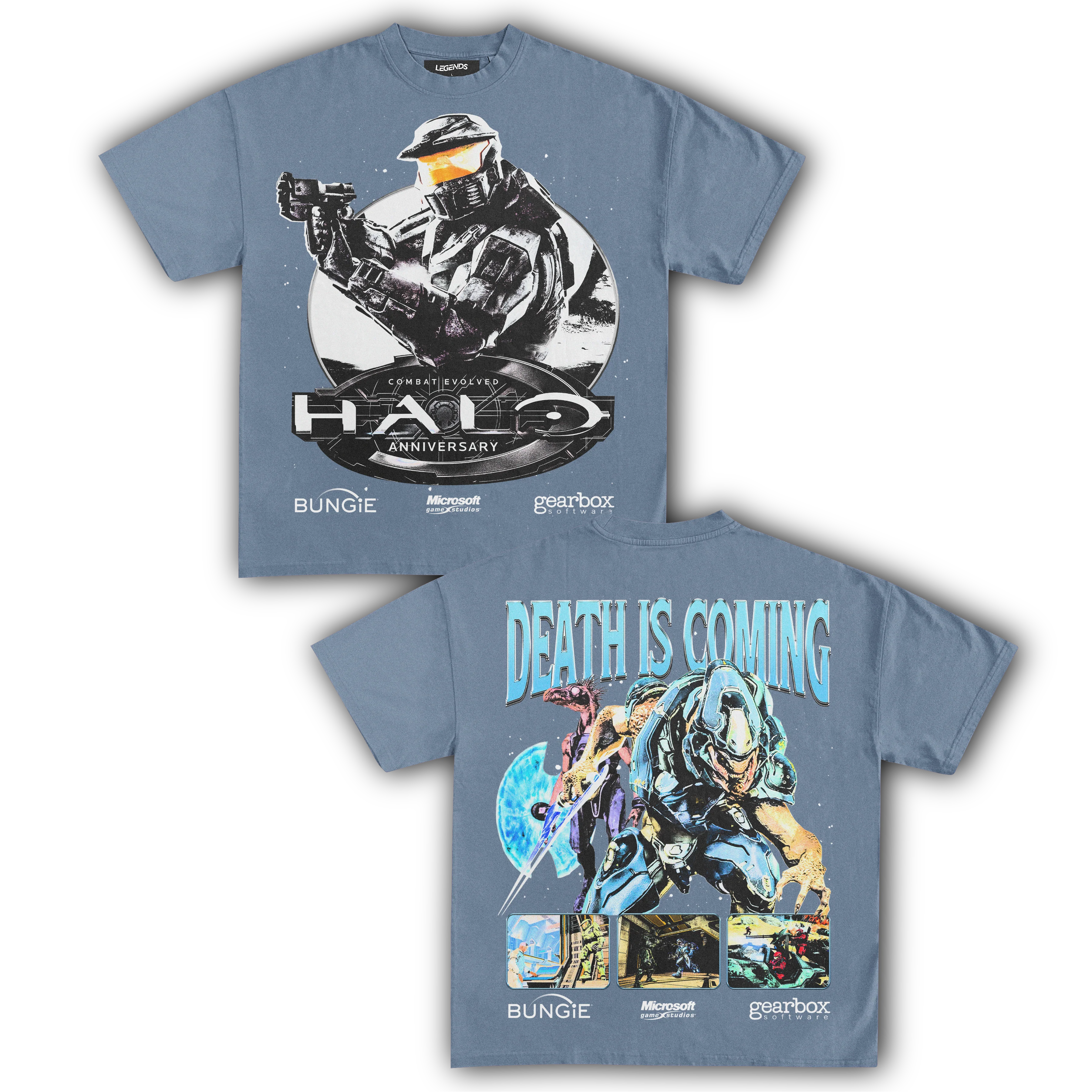 HALO: COMBAT EVOLVED 2001 VINTAGE TEE (Double Sided) - Image 7
